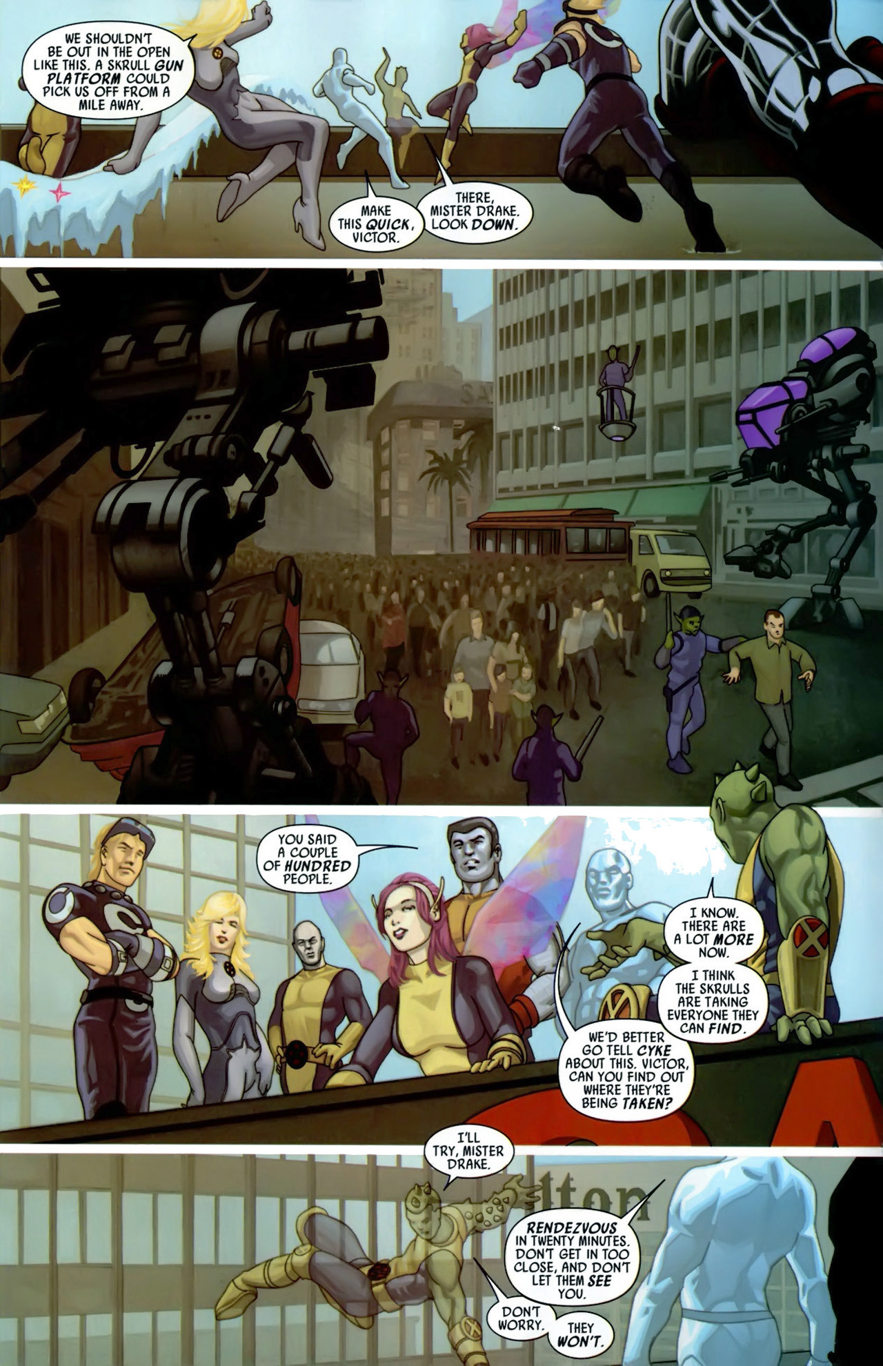 Read online Secret Invasion: X-Men comic -  Issue #3 - 12