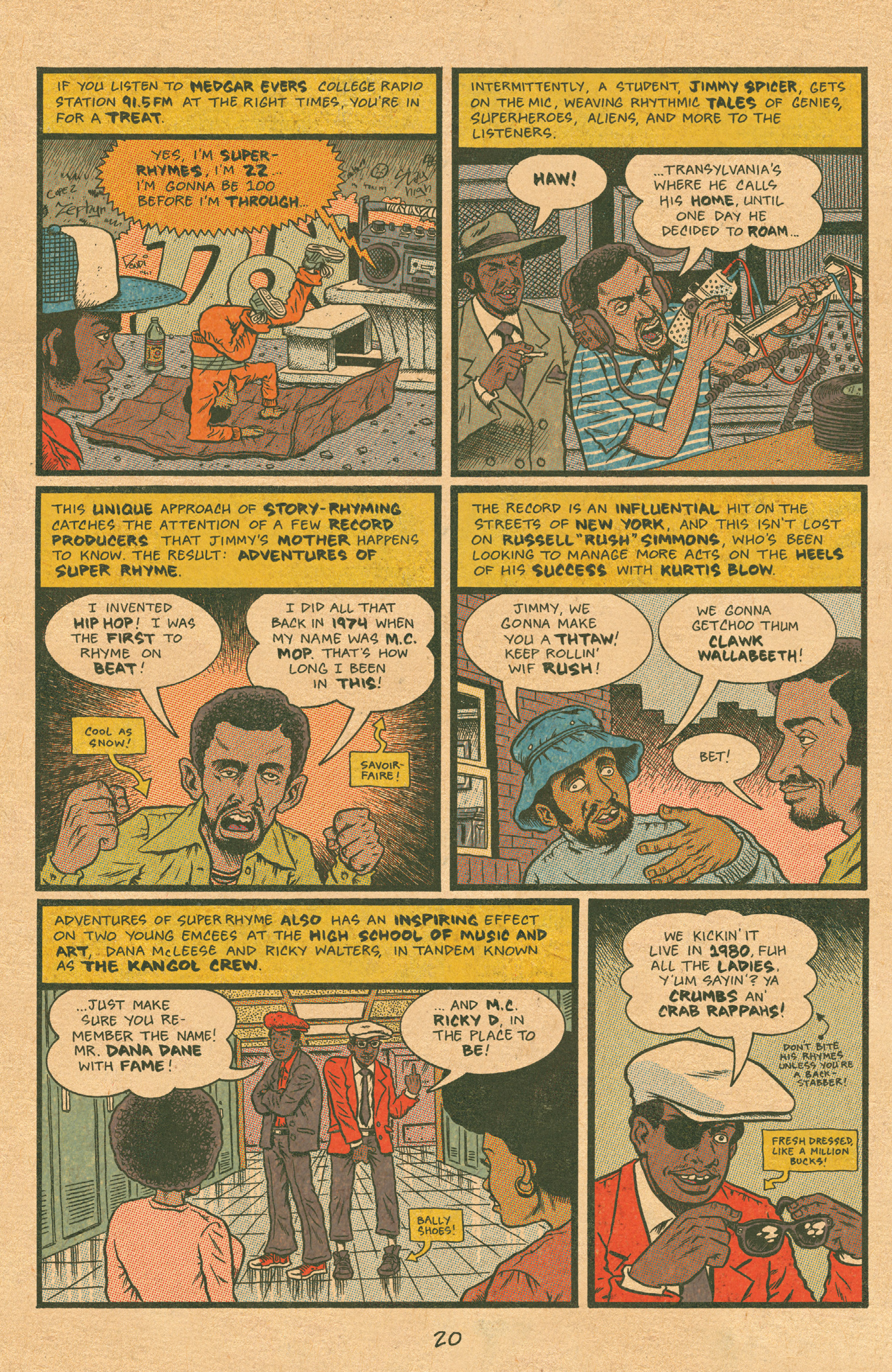 Read online Hip Hop Family Tree (2015) comic -  Issue #3 - 21