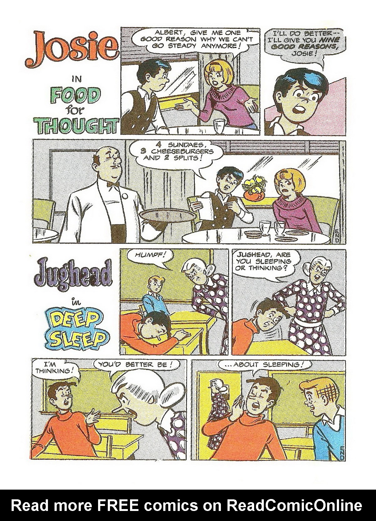 Read online Betty and Veronica Digest Magazine comic -  Issue #29 - 129