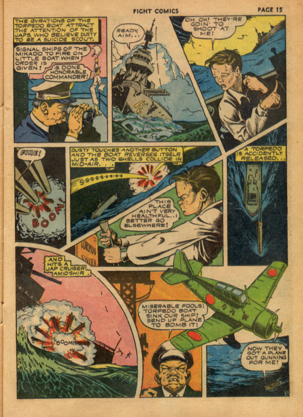 Read online Fight Comics comic -  Issue #19 - 17