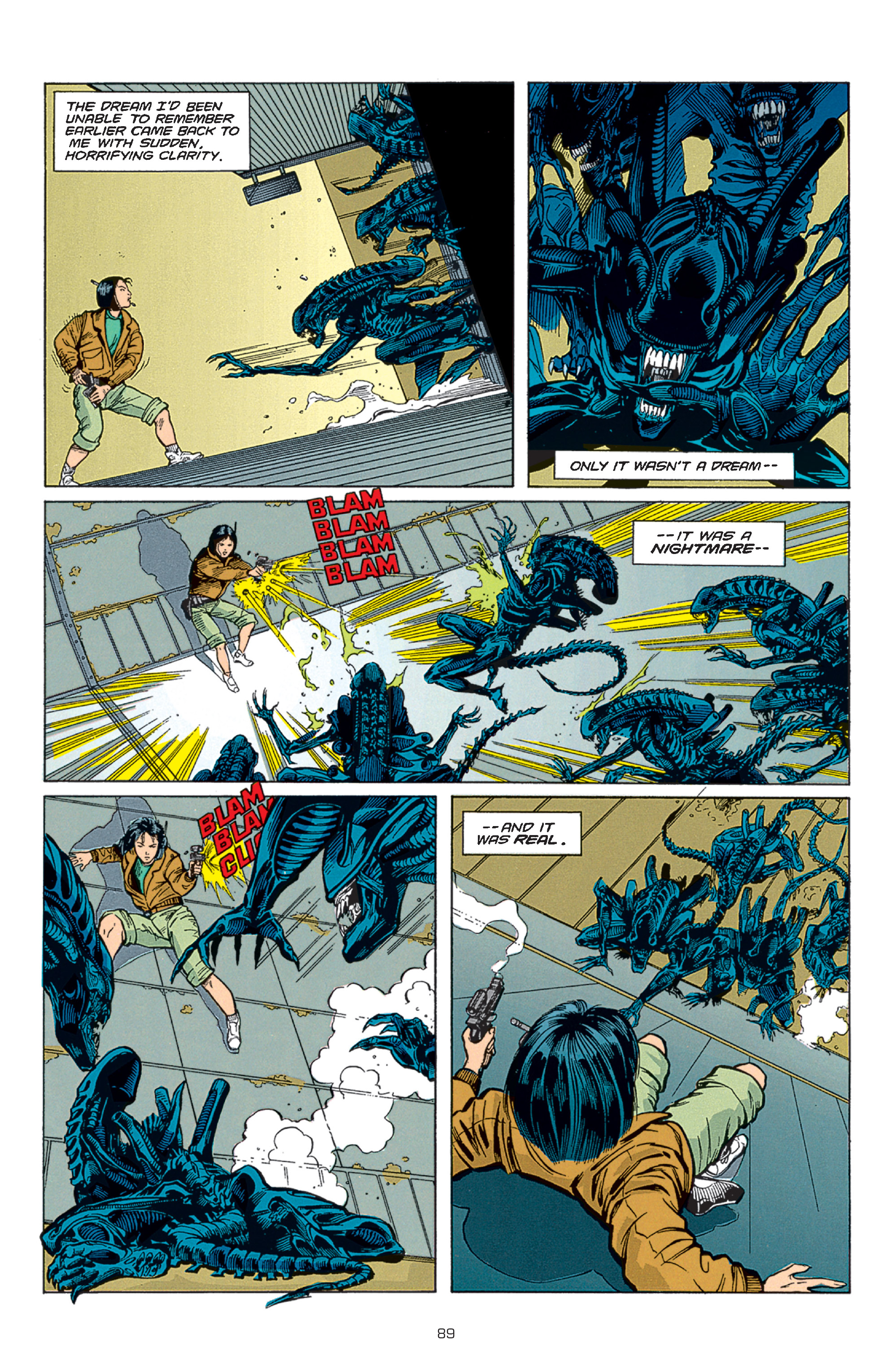 Read online Aliens vs. Predator: The Essential Comics comic -  Issue # TPB 1 (Part 1) - 91