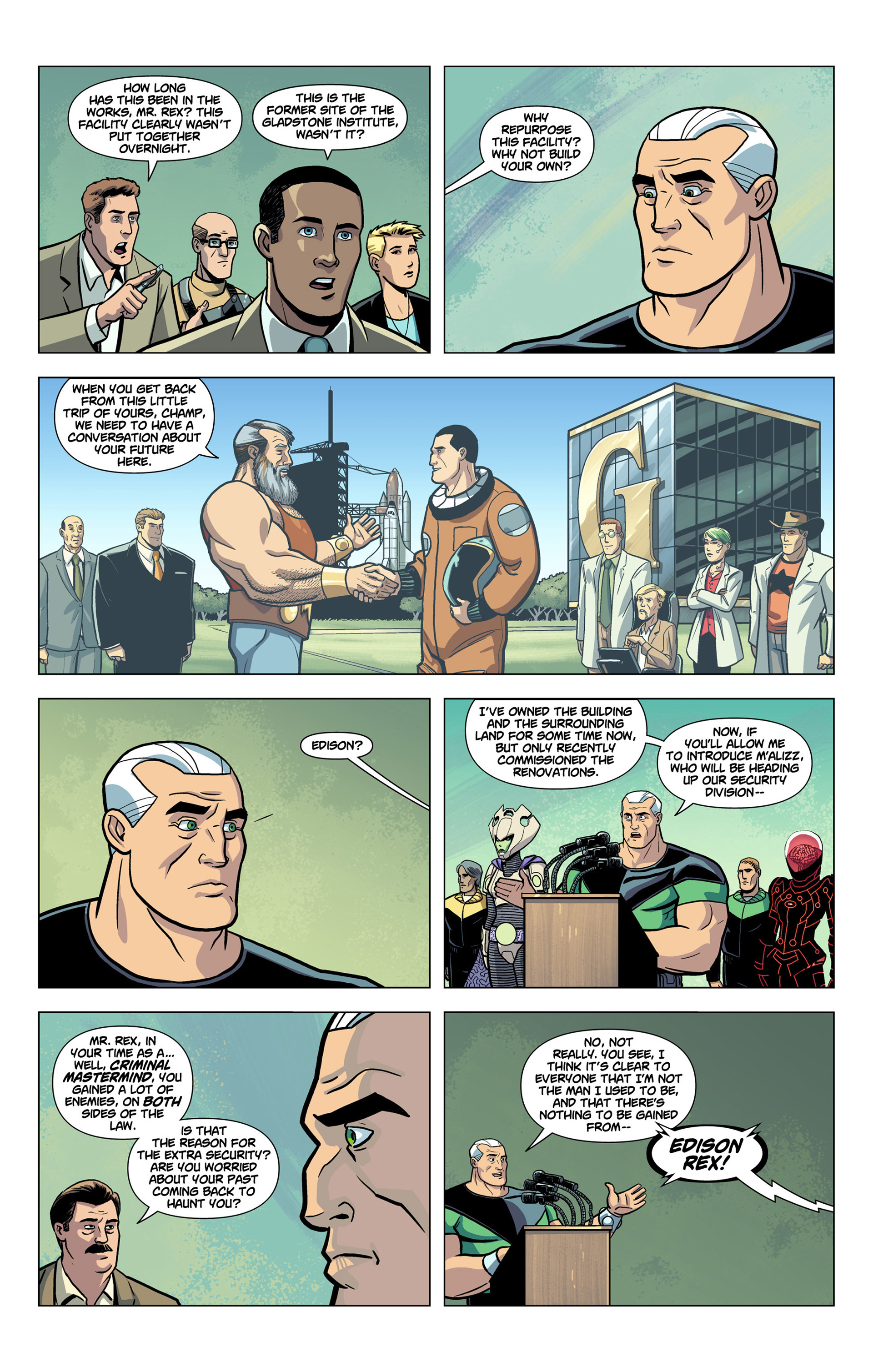 Read online Edison Rex comic -  Issue #5 - 6