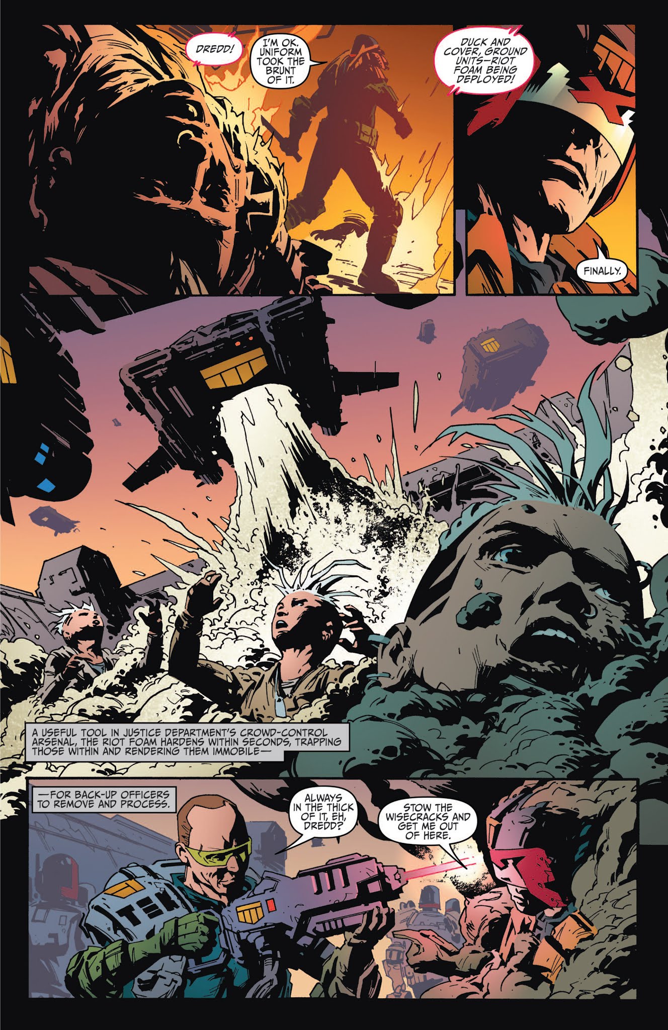 Read online Judge Dredd: Year One comic -  Issue #2 - 17
