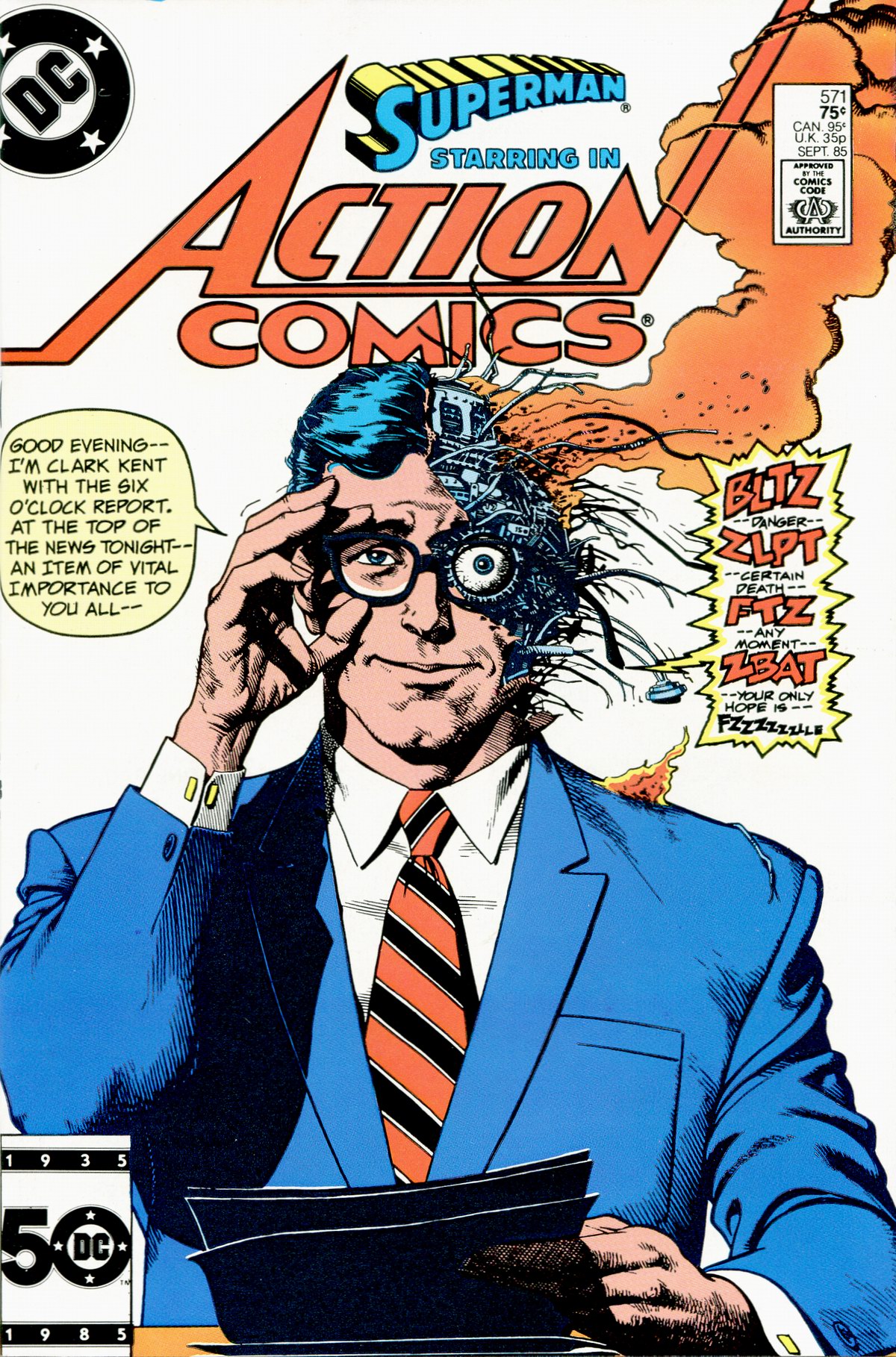 Read online Action Comics (1938) comic -  Issue #571 - 1