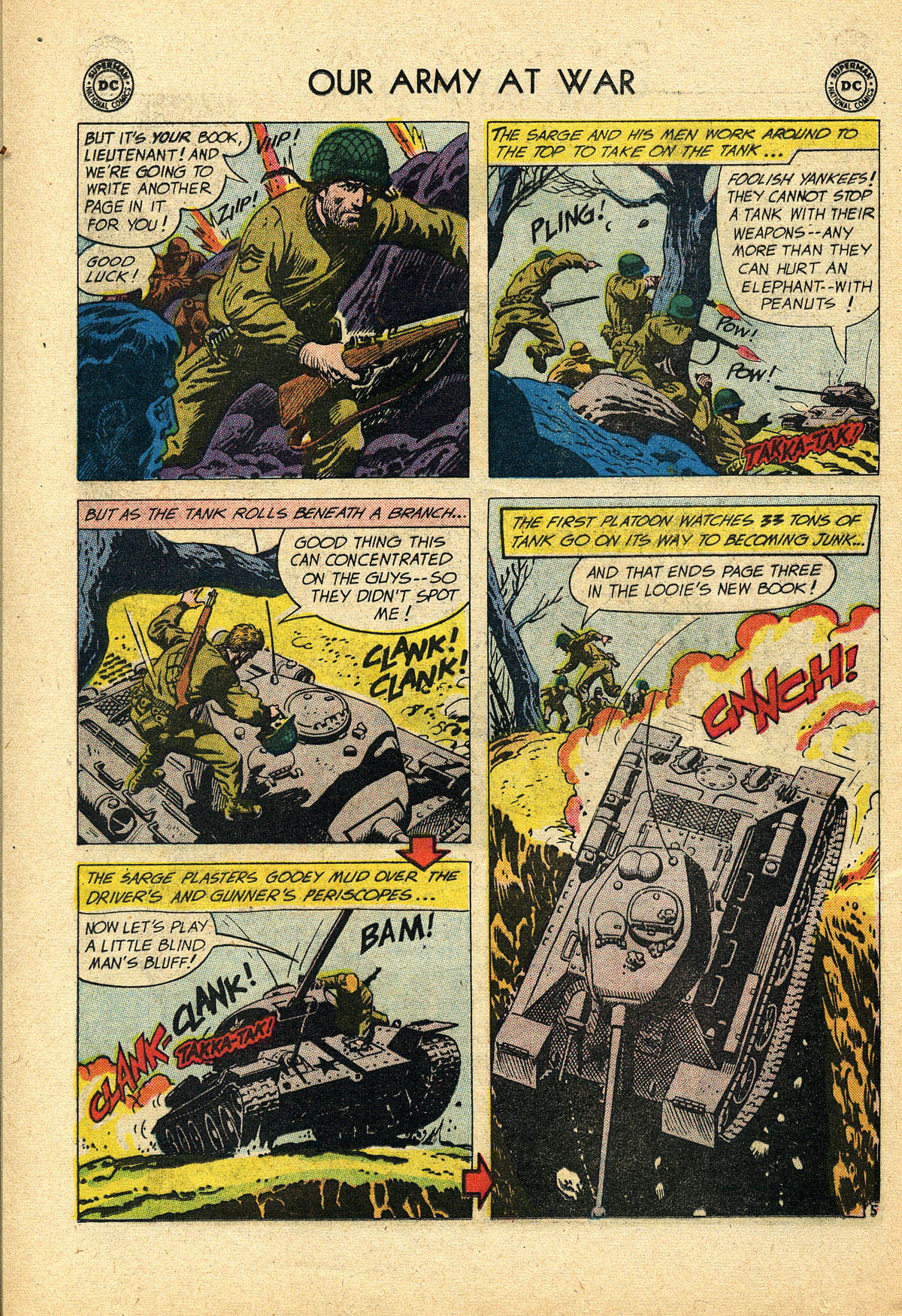 Read online Our Army at War (1952) comic -  Issue #95 - 32