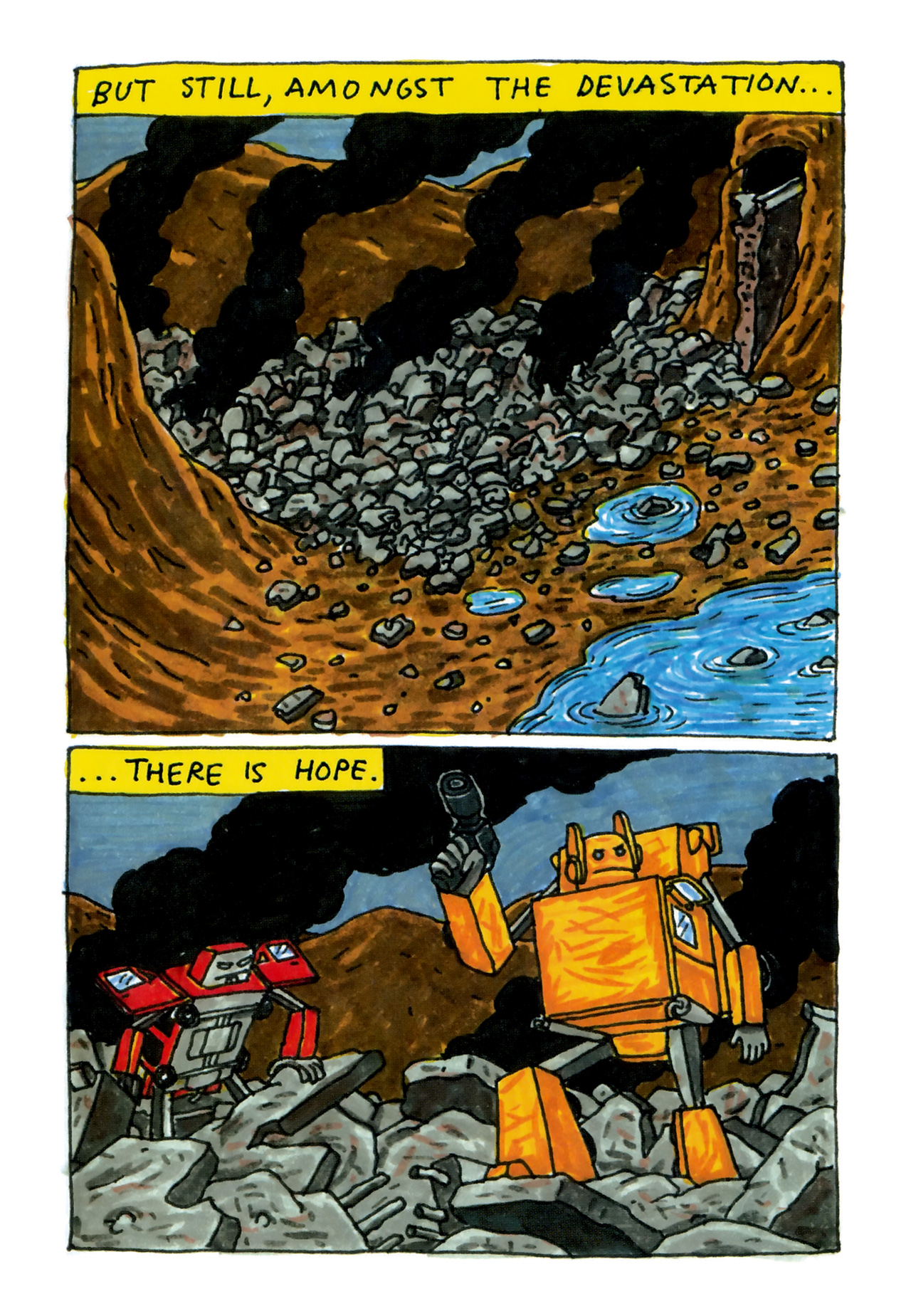 Read online Incredible Change-Bots comic -  Issue # TPB 1 - 131