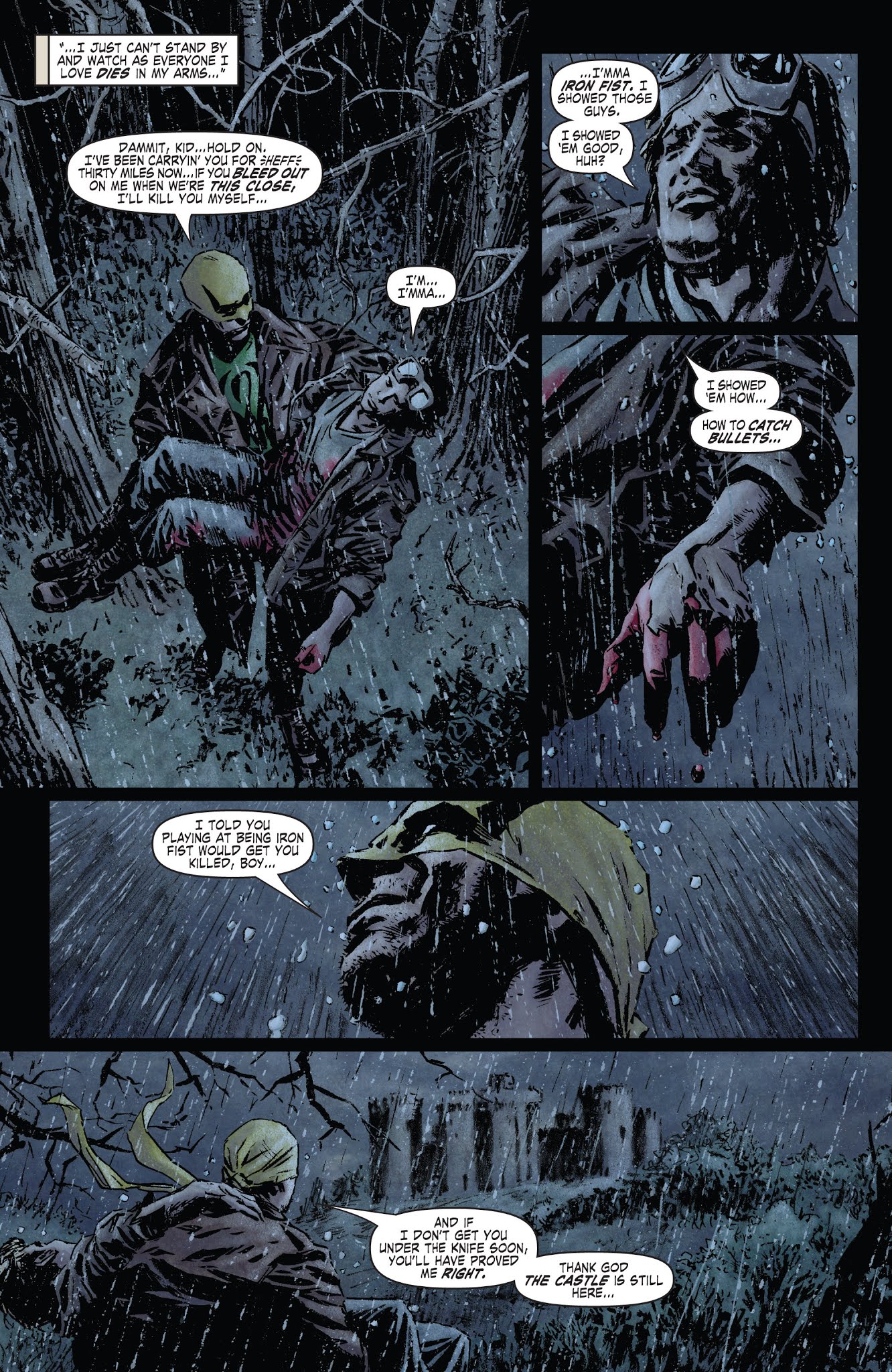Read online The Immortal Iron Fist: Orson Randall and The Green Mist of Death comic -  Issue # Full - 21
