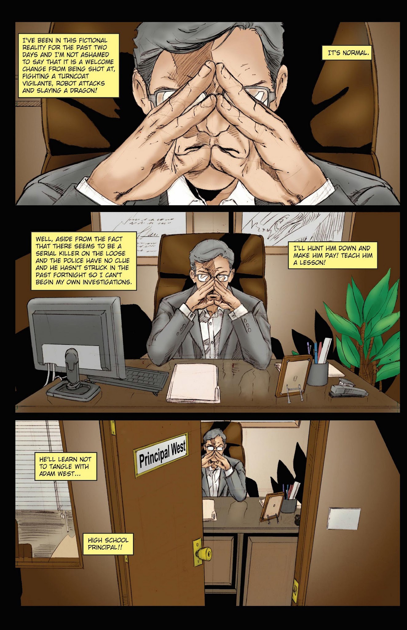 Read online The Mis-Adventures of Adam West (2012) comic -  Issue #7 - 3