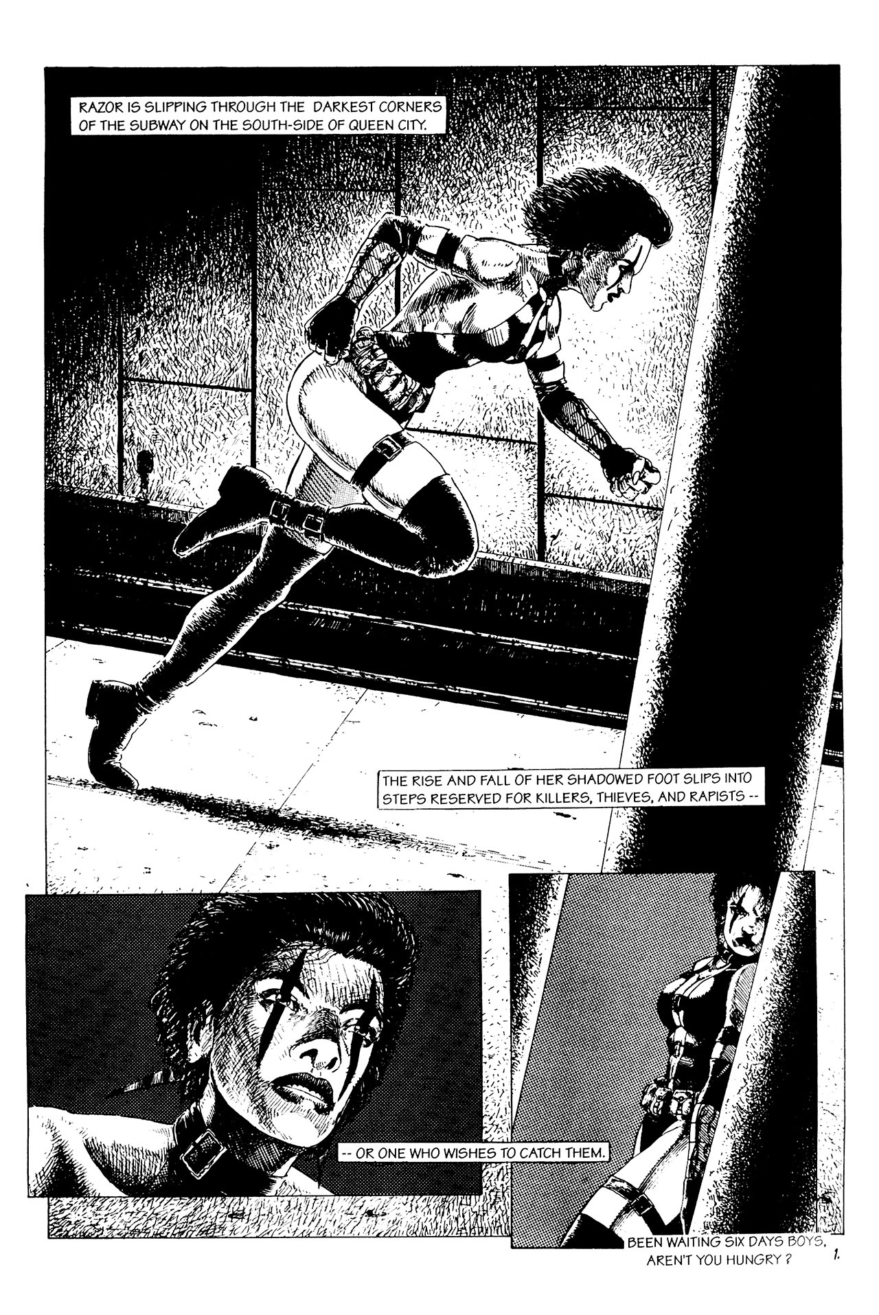 Read online Razor comic -  Issue #6 - 14