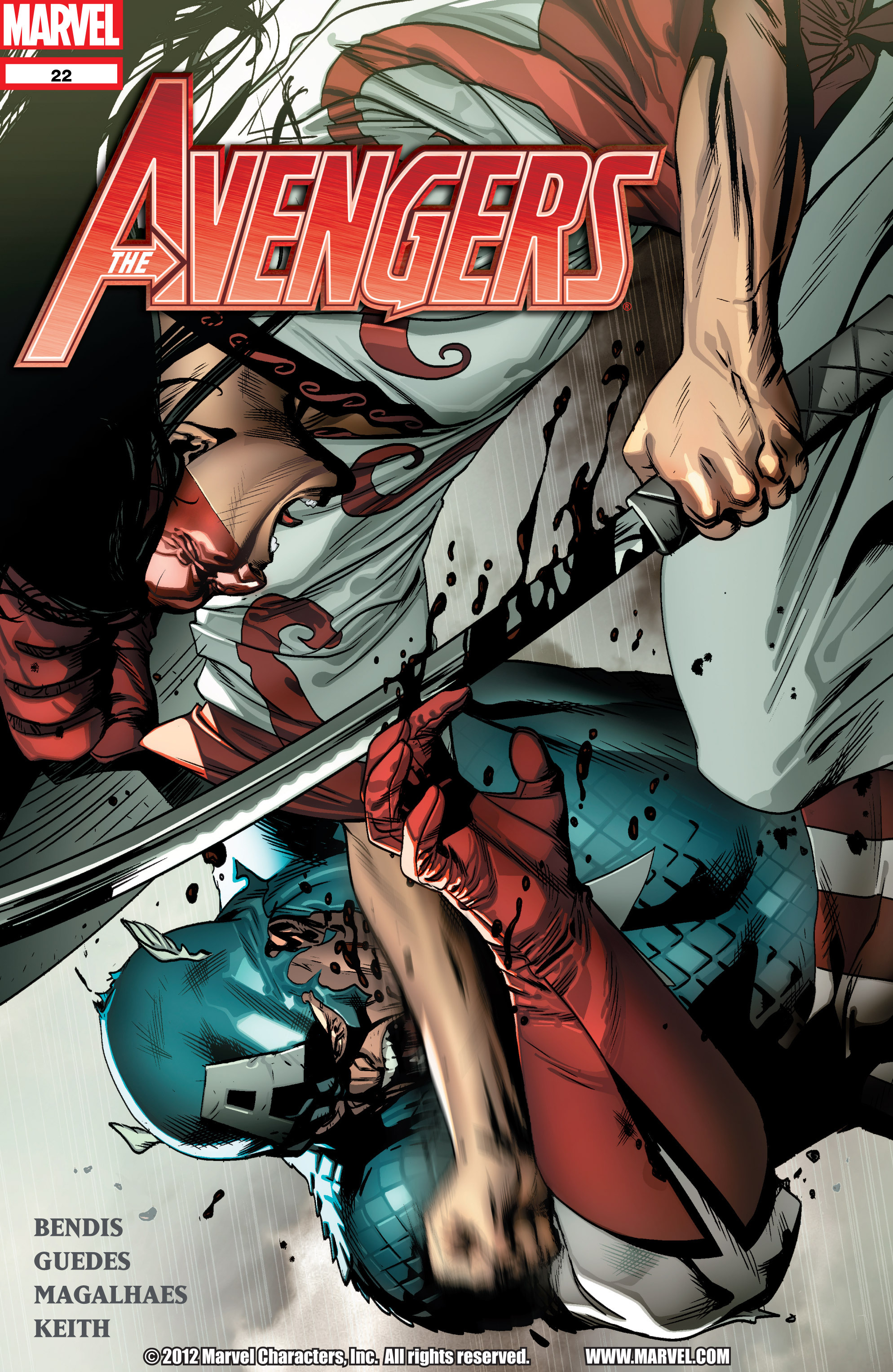 Read online Avengers (2010) comic -  Issue #22 - 1