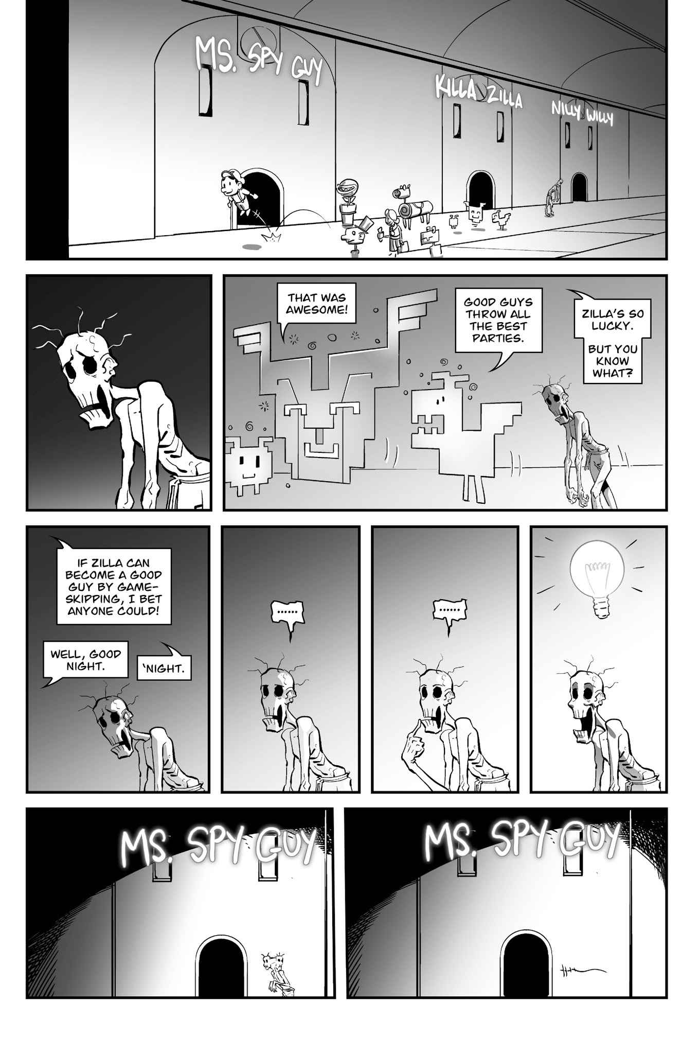 Read online 8-Bit Zombie comic -  Issue # Full - 8
