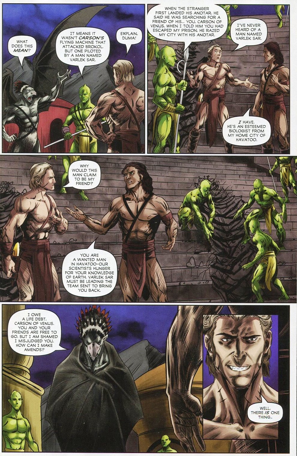 Read online Carson of Venus: The Flames Beyond comic -  Issue #1 - 11