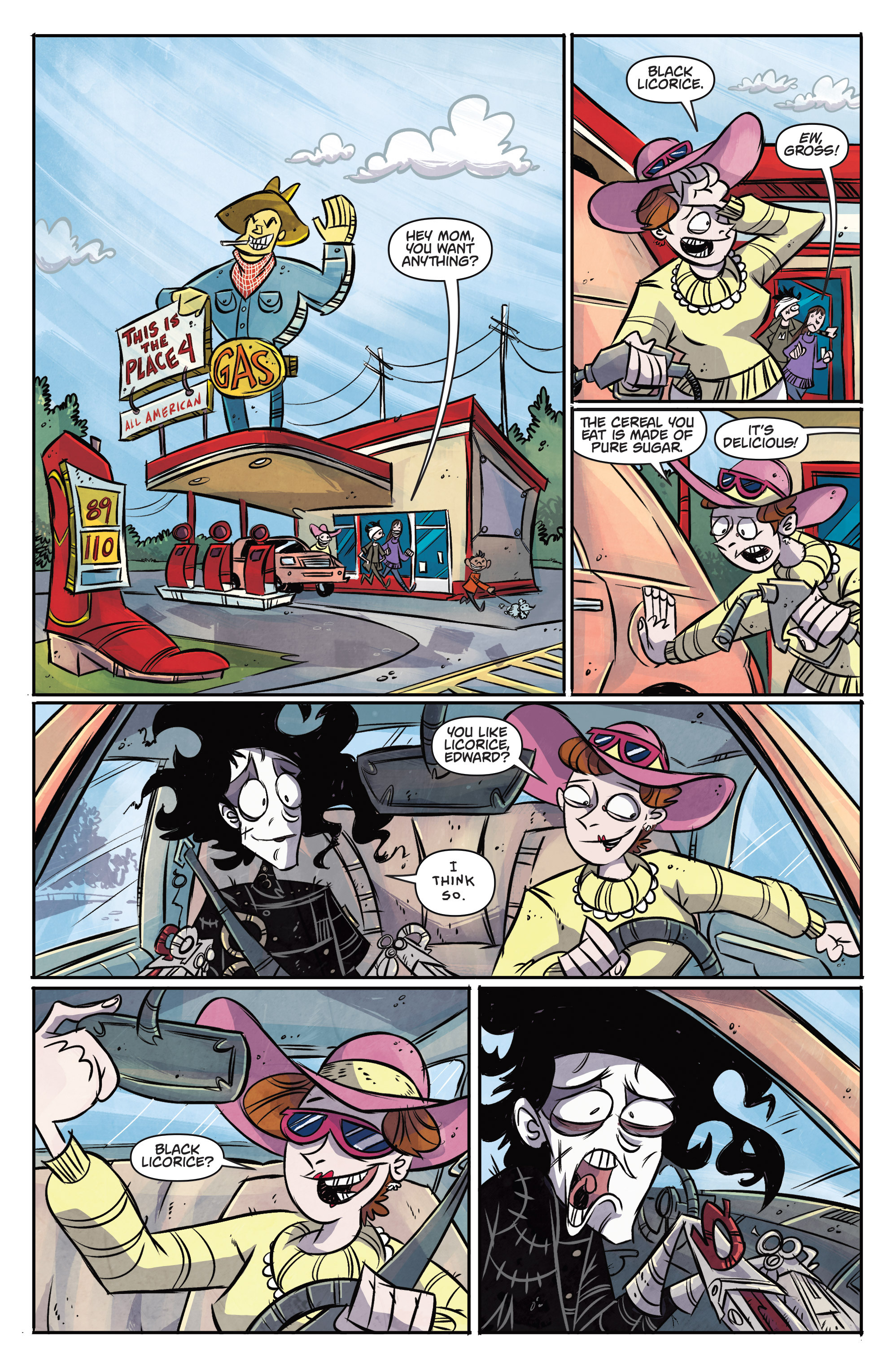 Read online Edward Scissorhands comic -  Issue #8 - 4