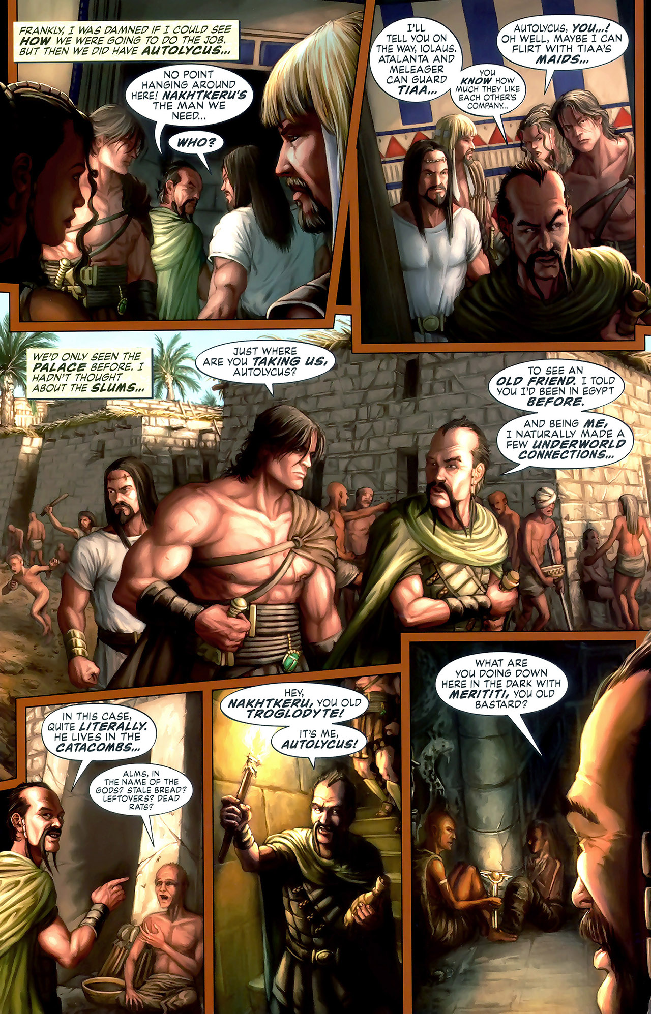 Read online Hercules: The Knives of Kush comic -  Issue #2 - 4