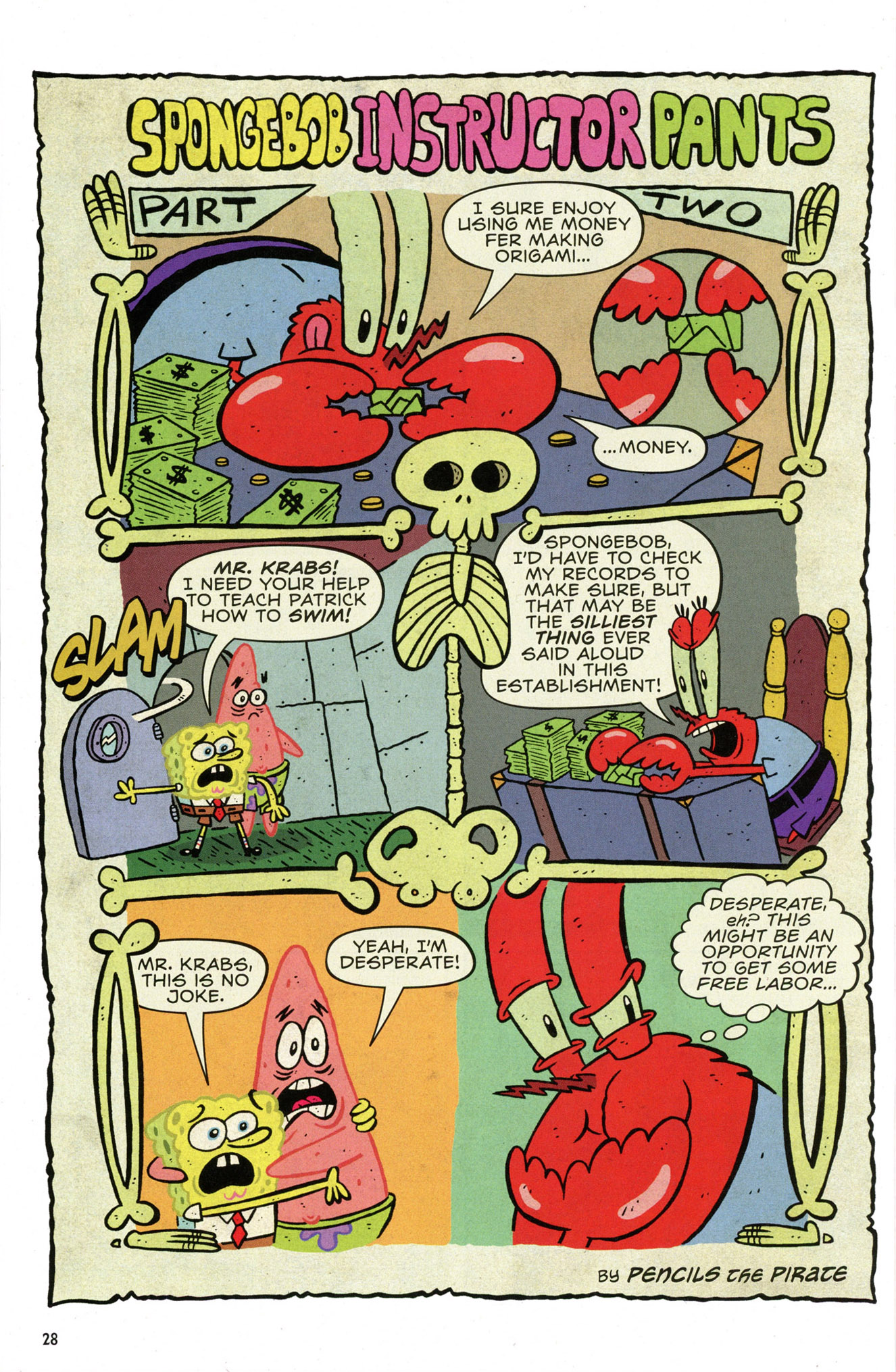 Read online SpongeBob Comics comic -  Issue #67 - 30