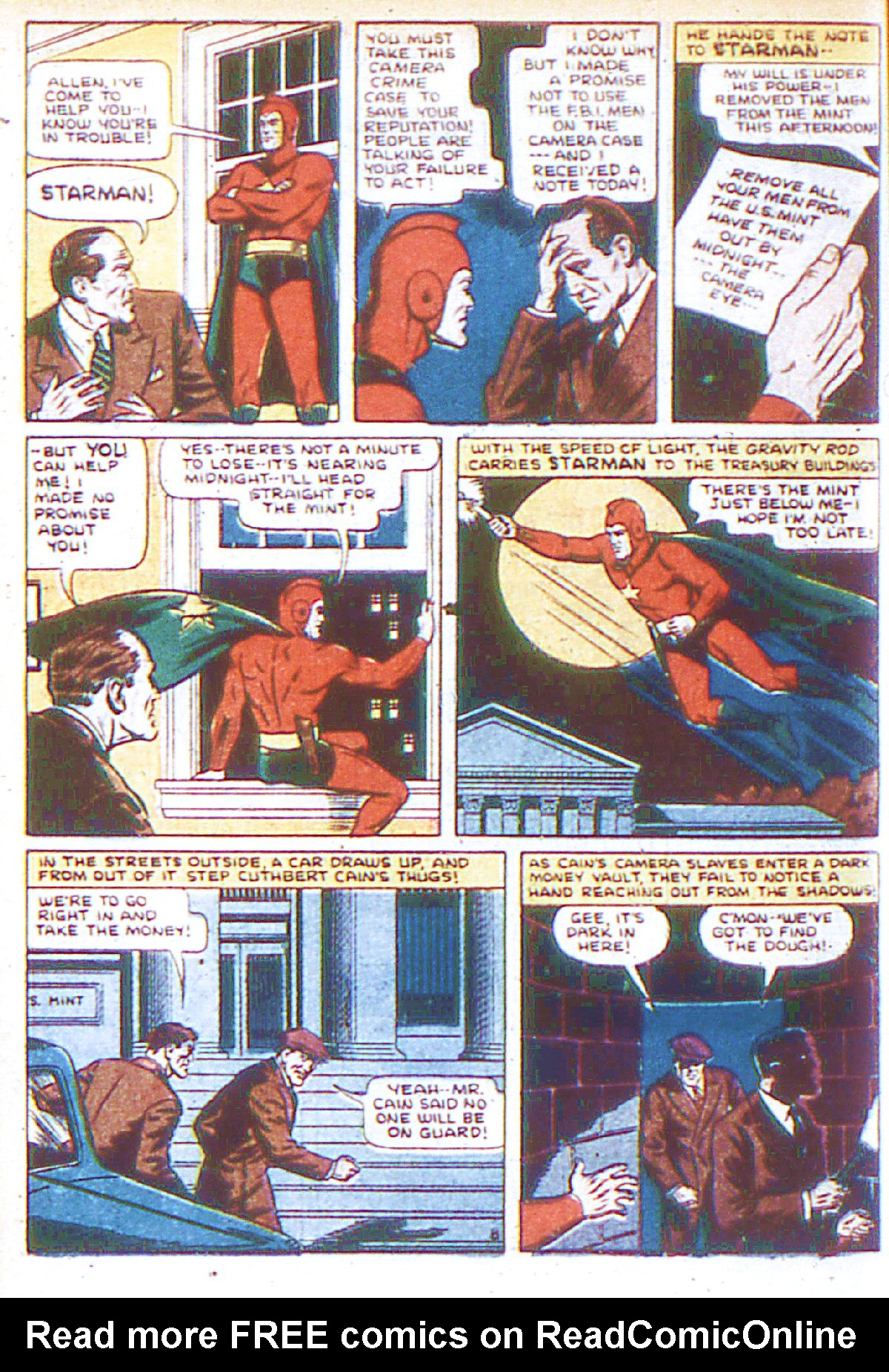 Read online Adventure Comics (1938) comic -  Issue #66 - 11