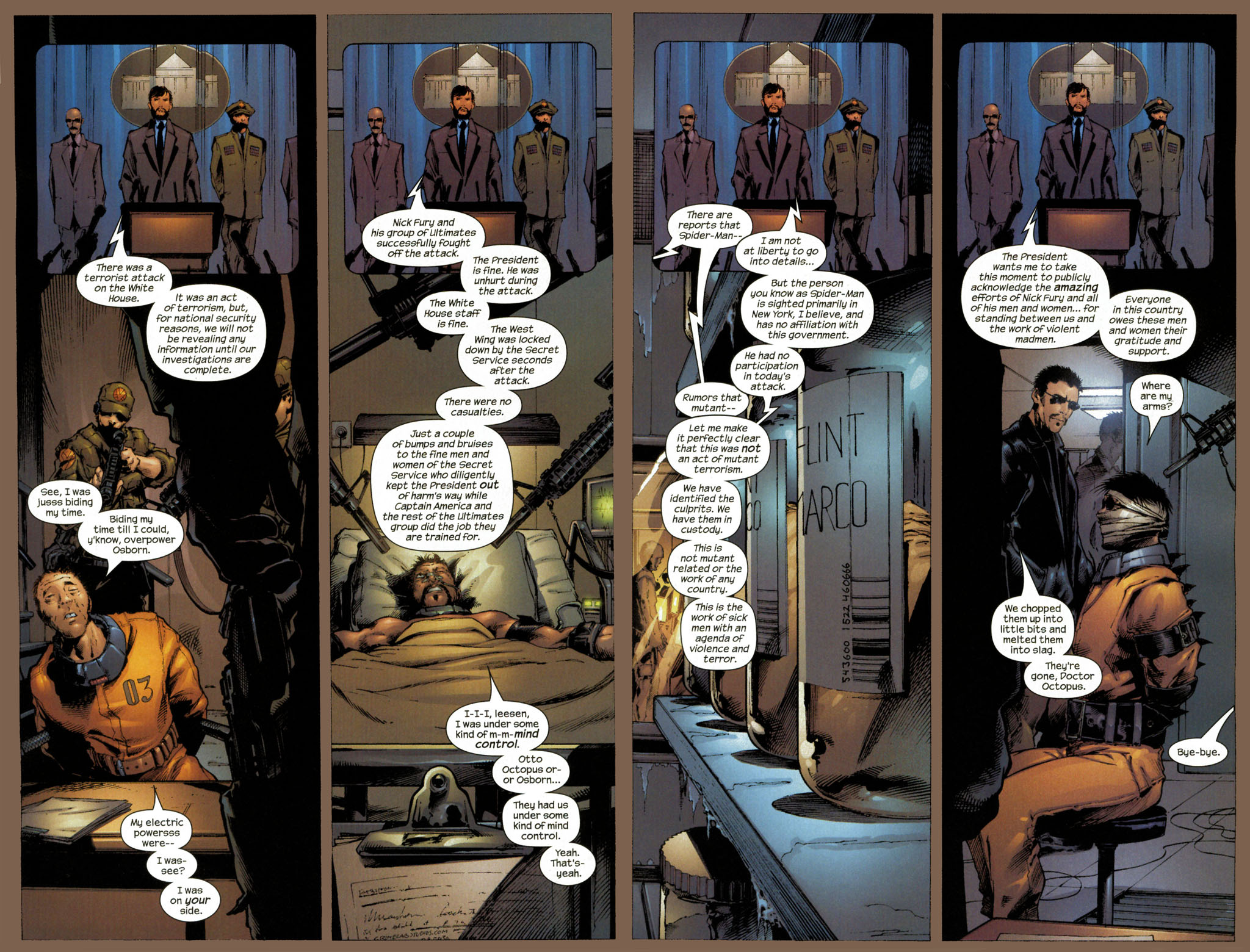 Read online Ultimate Six comic -  Issue #7 - 10
