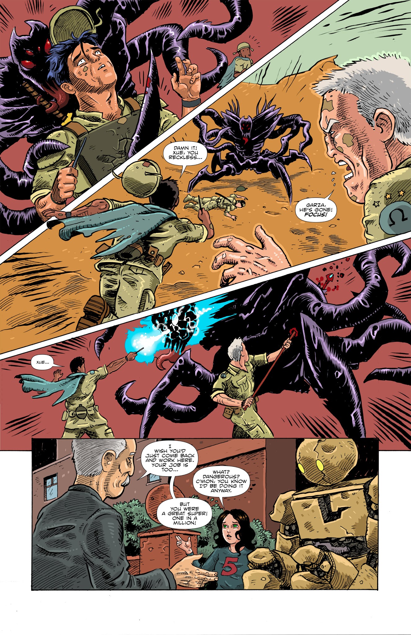 Read online Amelia Cole and the Hidden War comic -  Issue # TPB - 29