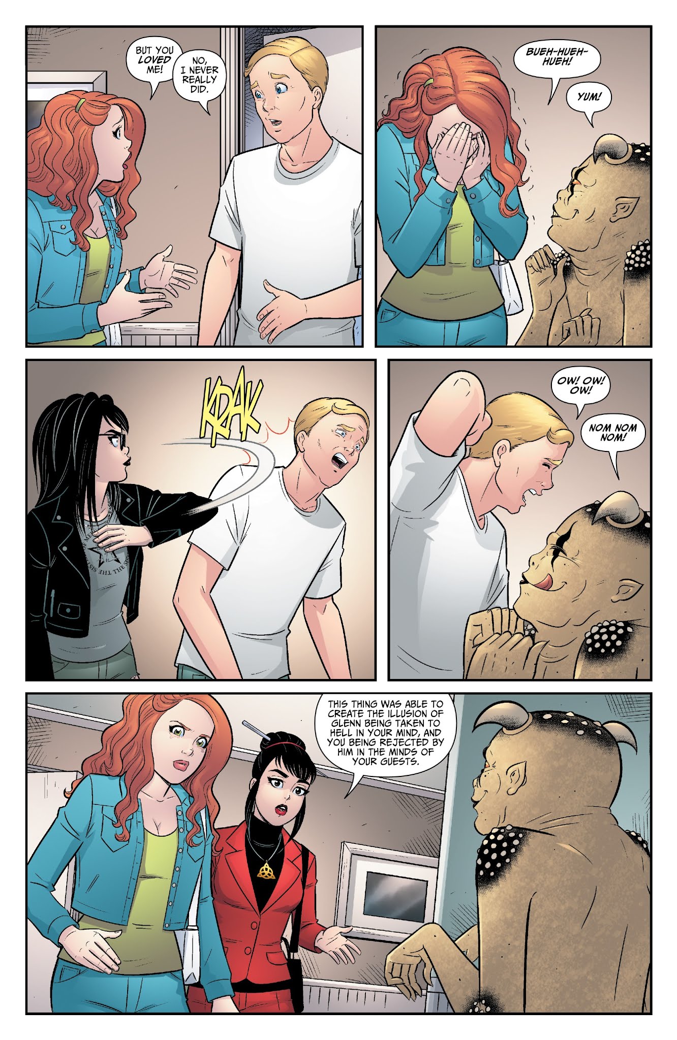 Read online Exorsisters comic -  Issue #1 - 21