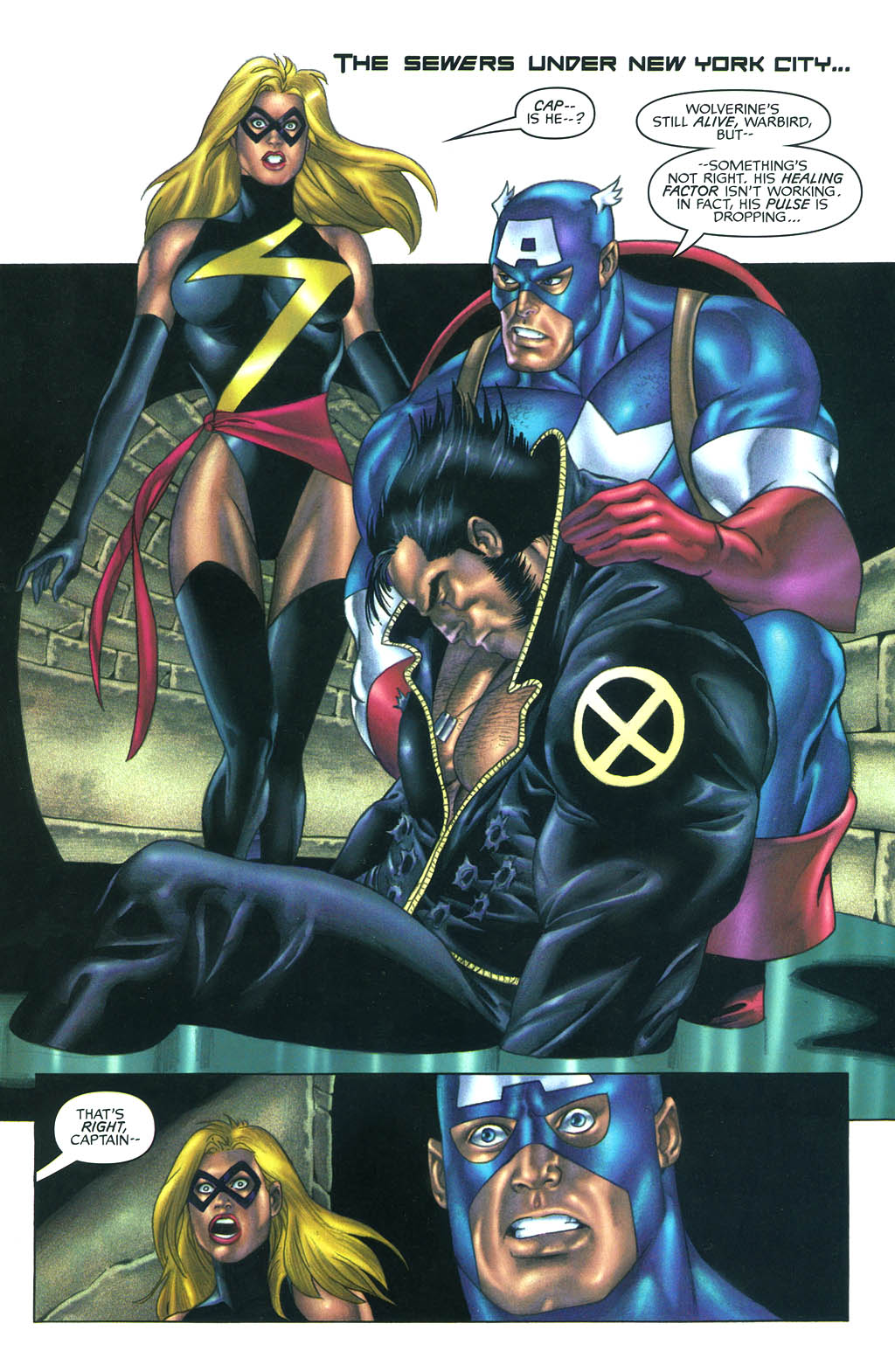 Read online Wolverine/Captain America comic -  Issue #2 - 3