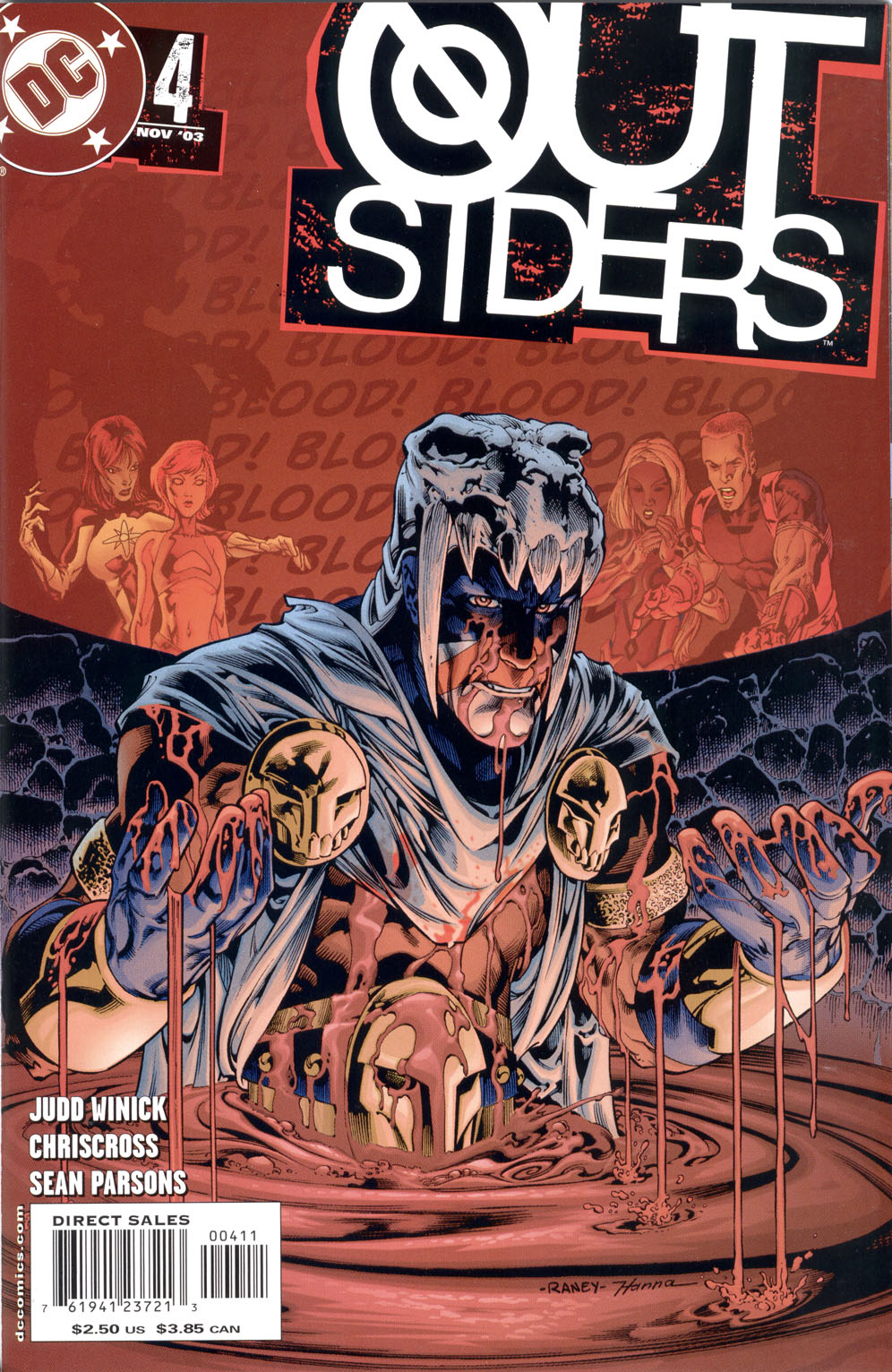 Read online Outsiders (2003) comic -  Issue #4 - 1