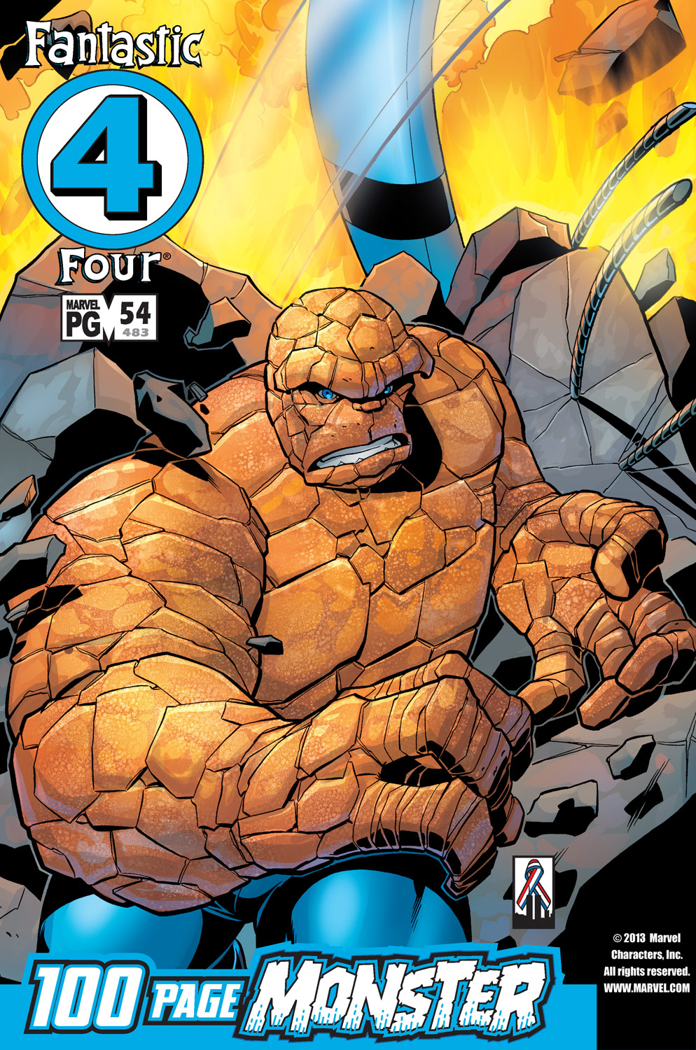 Read online Fantastic Four (1998) comic -  Issue #54 - 1