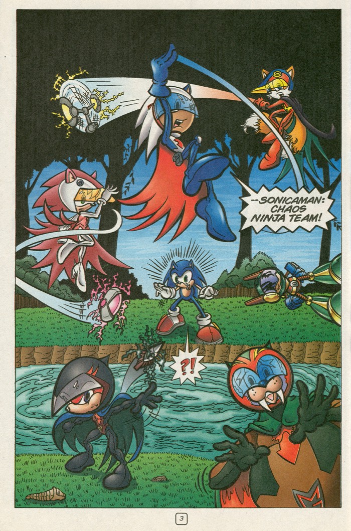 Read online Sonic Super Special comic -  Issue #12 - Sonic and Knuckles visa versa - 20