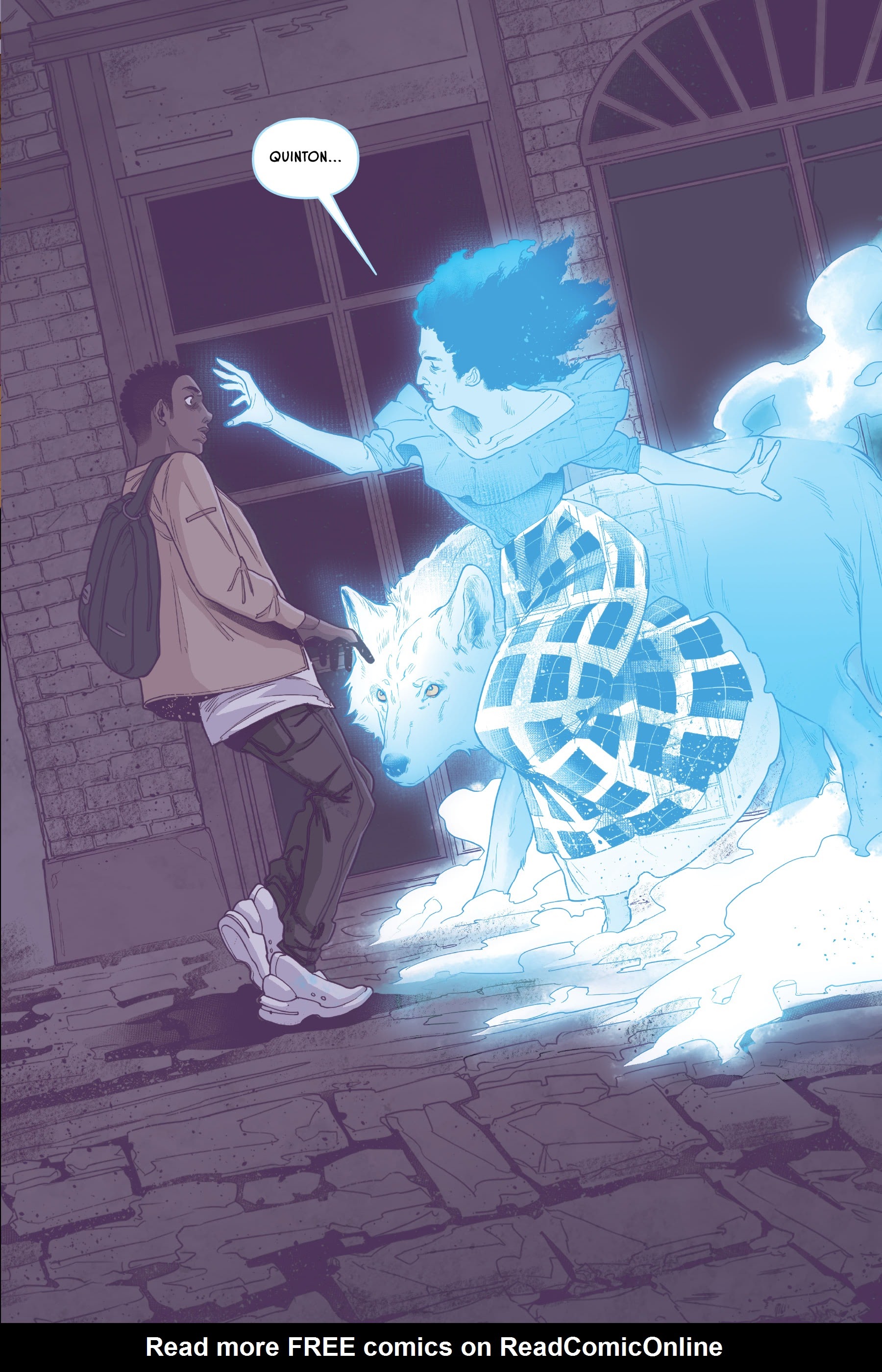 Read online Quincredible: The Hero Within comic -  Issue # TPB - 32