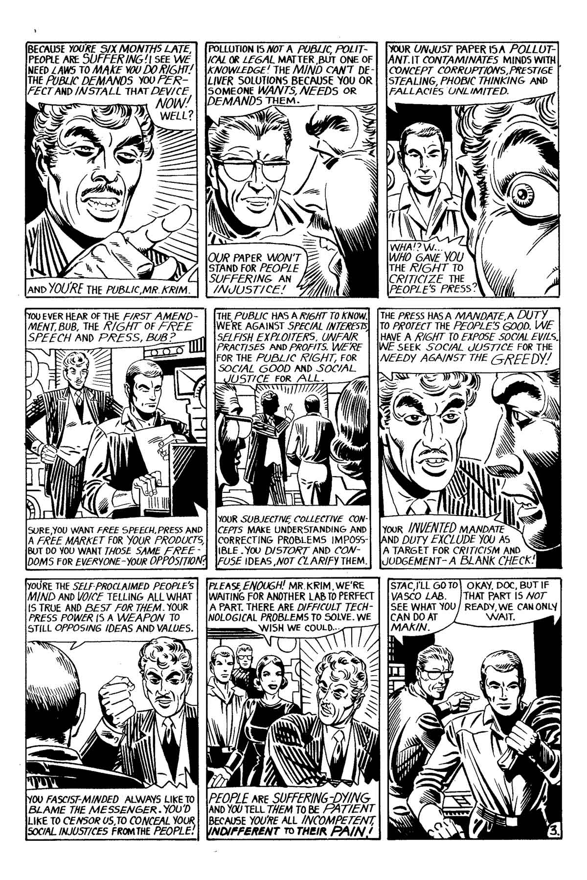 Read online Ditko's World featuring Static comic -  Issue #3 - 23