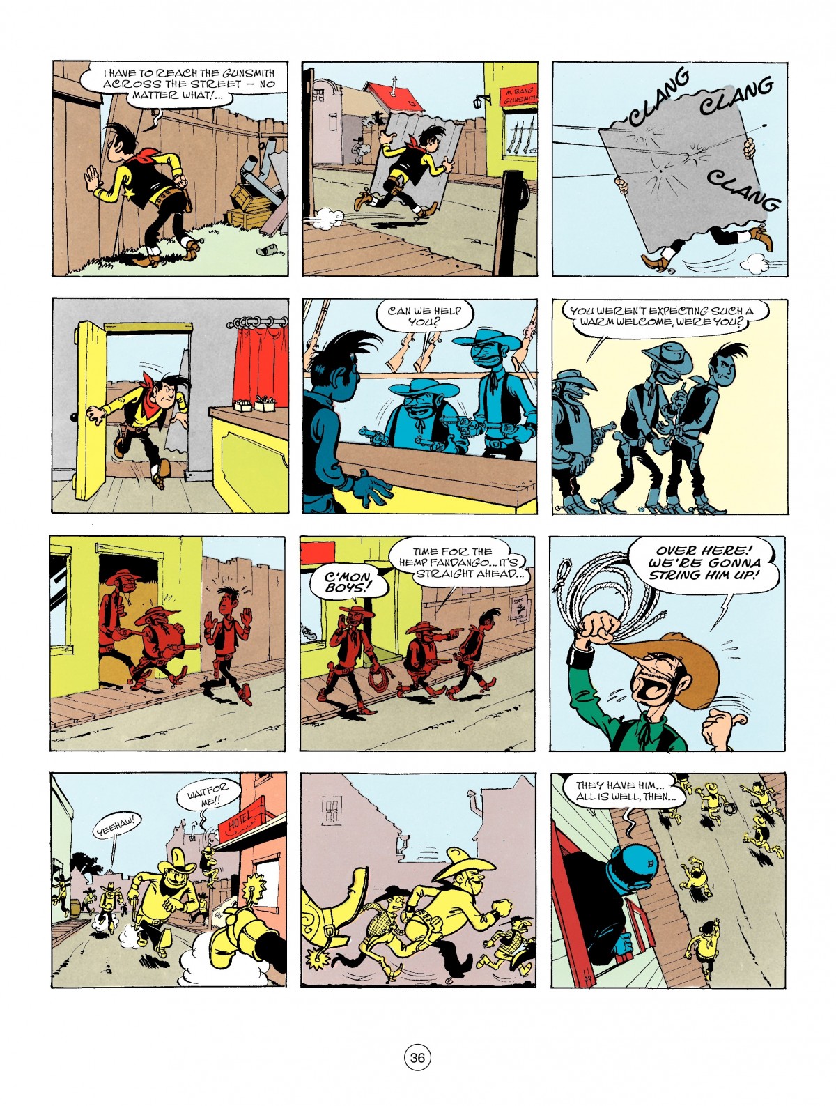 A Lucky Luke Adventure issue 54 - Page 36