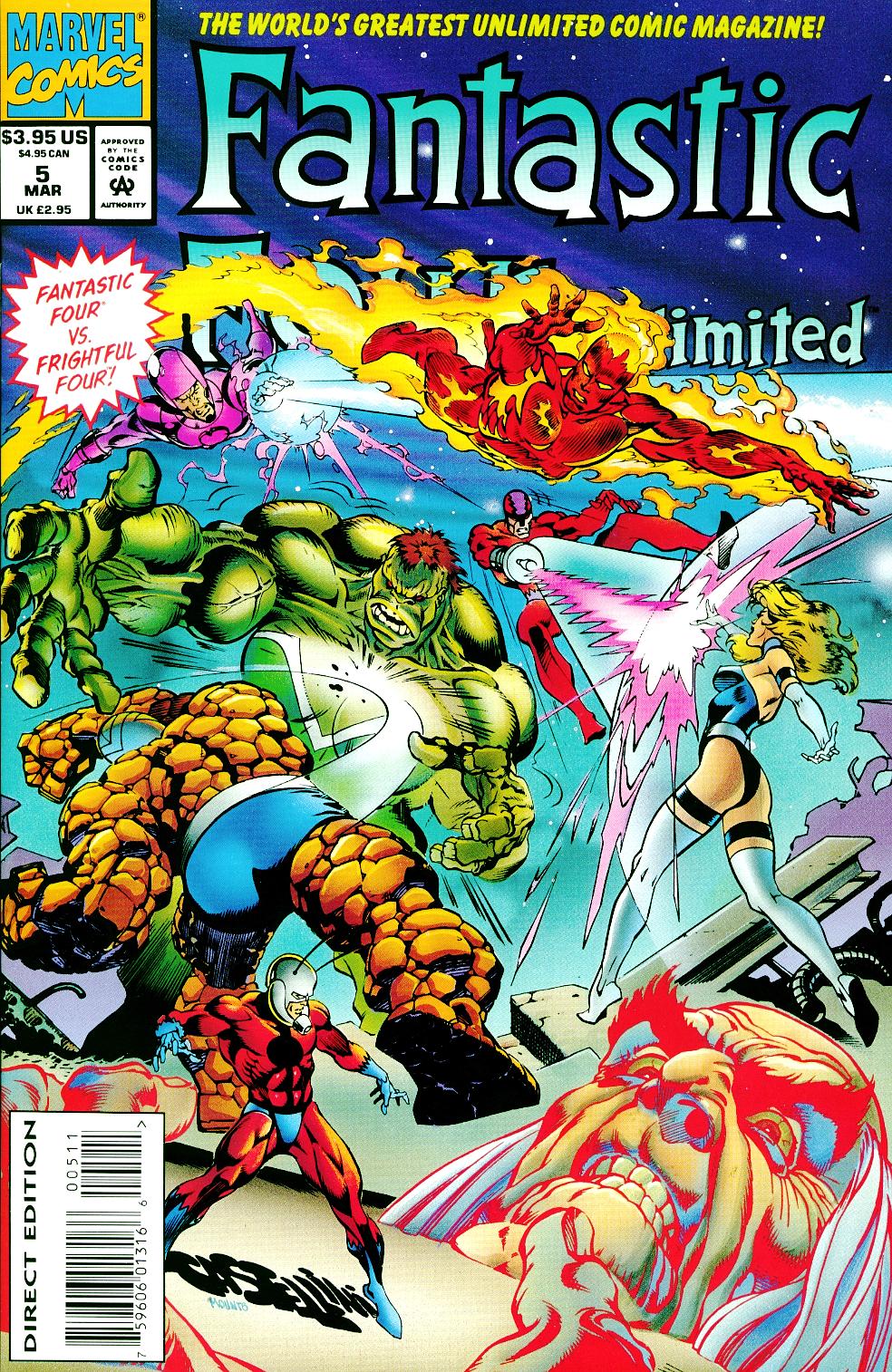 Read online Fantastic Four Unlimited comic -  Issue #5 - 1