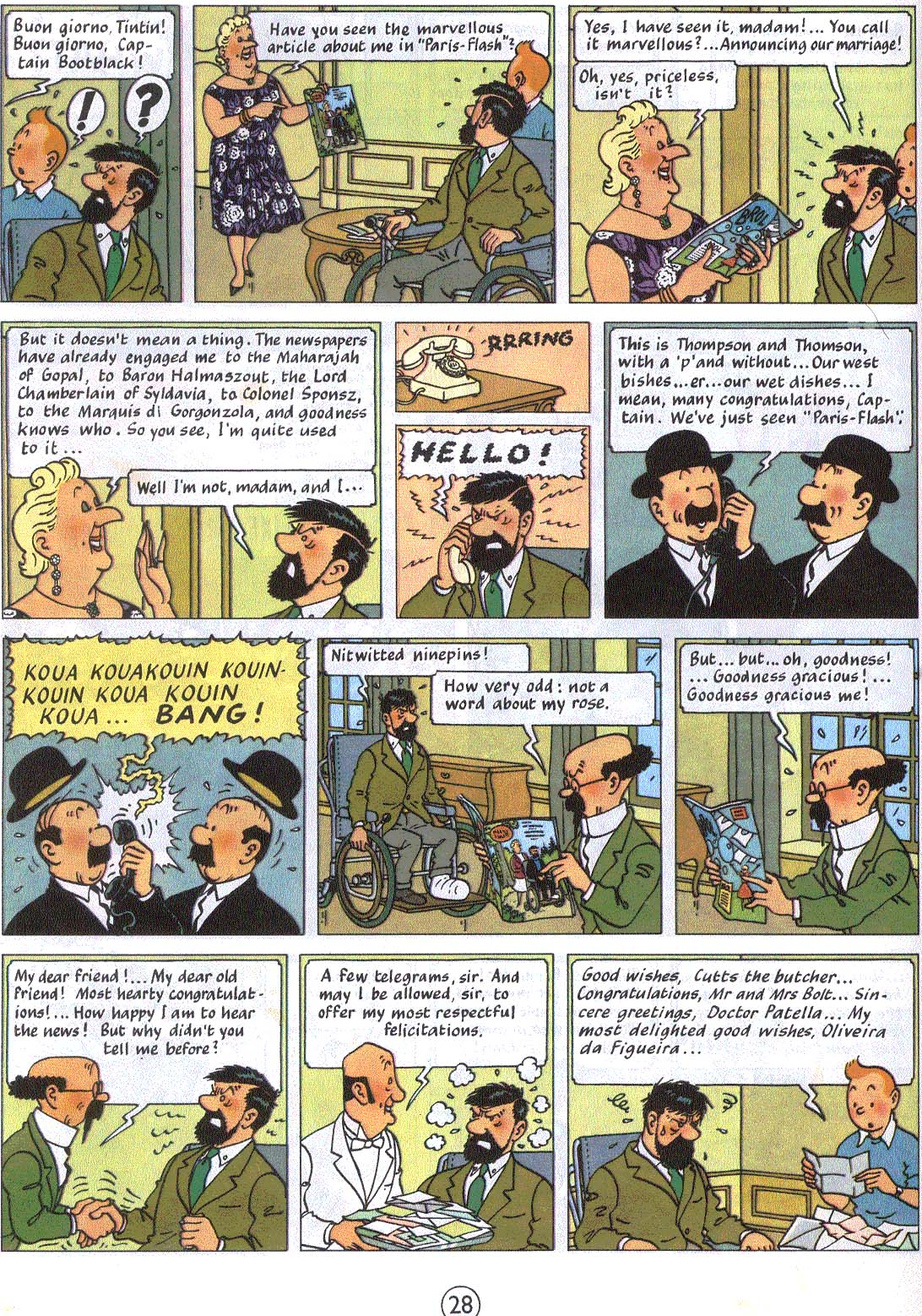 Read online The Adventures of Tintin comic -  Issue #21 - 30