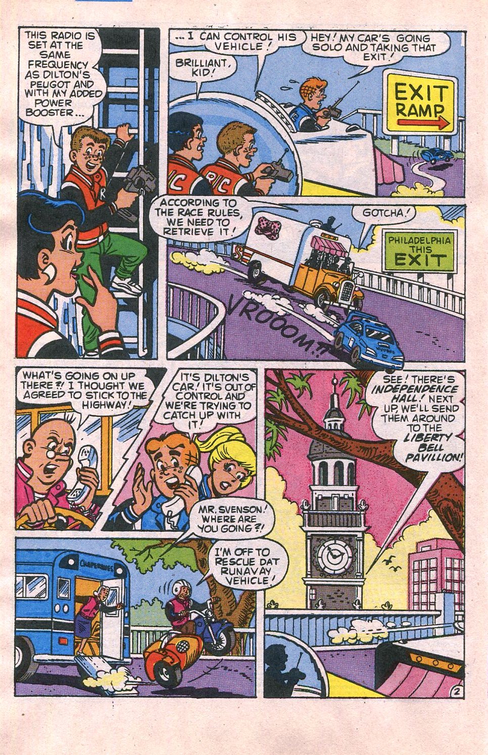 Read online Archie's R/C Racers comic -  Issue #4 - 4