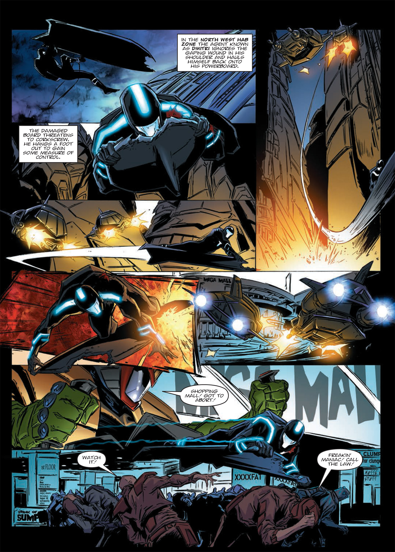Read online Judge Dredd: Day of Chaos: Endgame comic -  Issue # TPB (Part 1) - 87