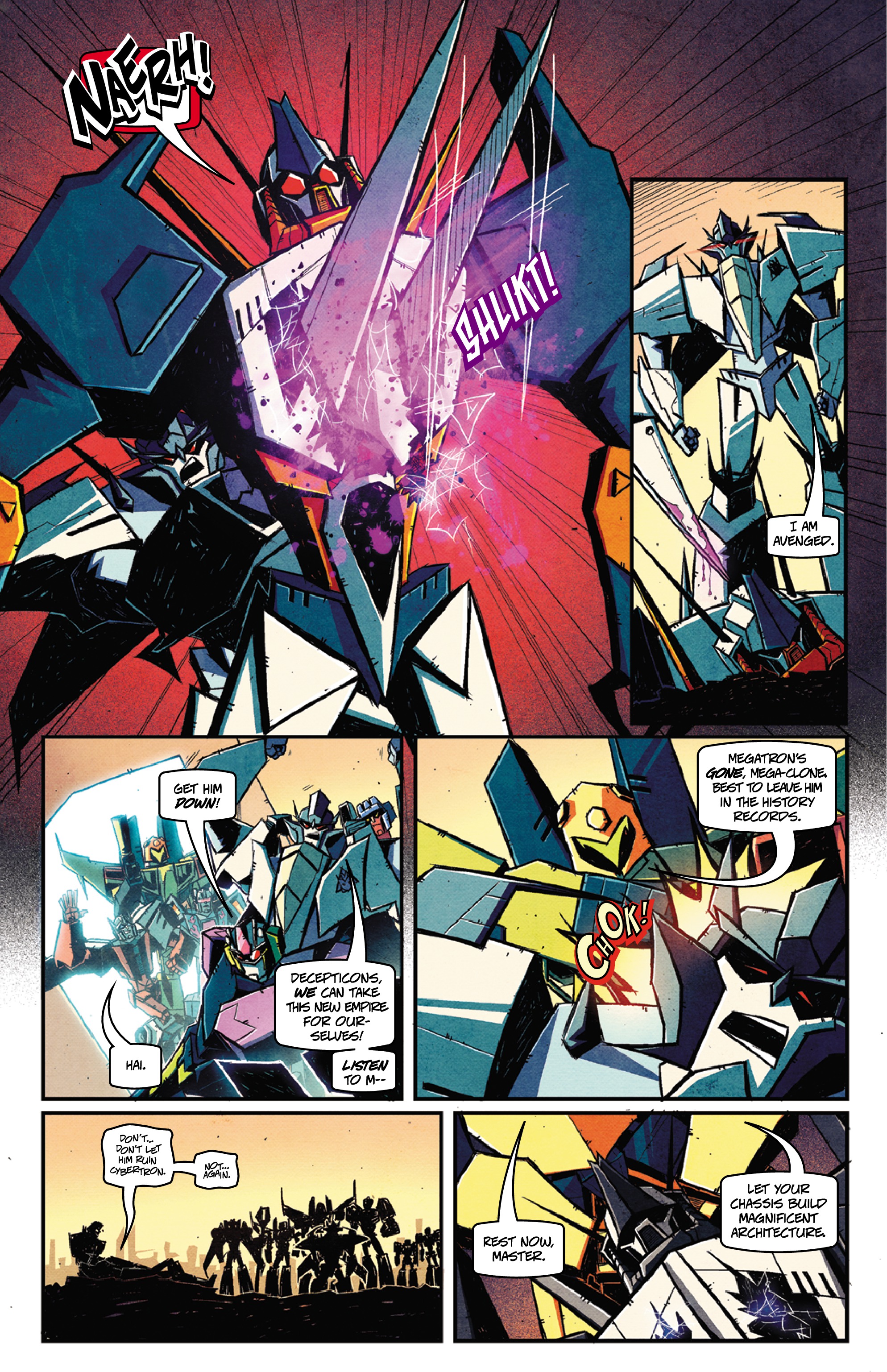 Read online Transformers: Timelines comic -  Issue #9 - 23