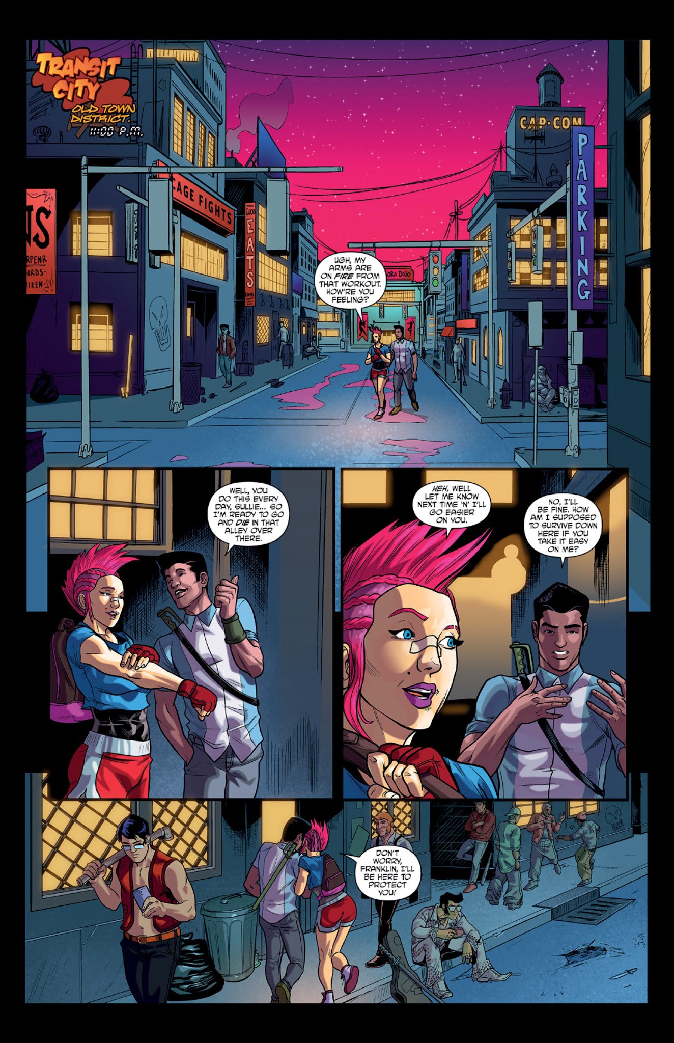 Read online Final Street comic -  Issue #1 - 3