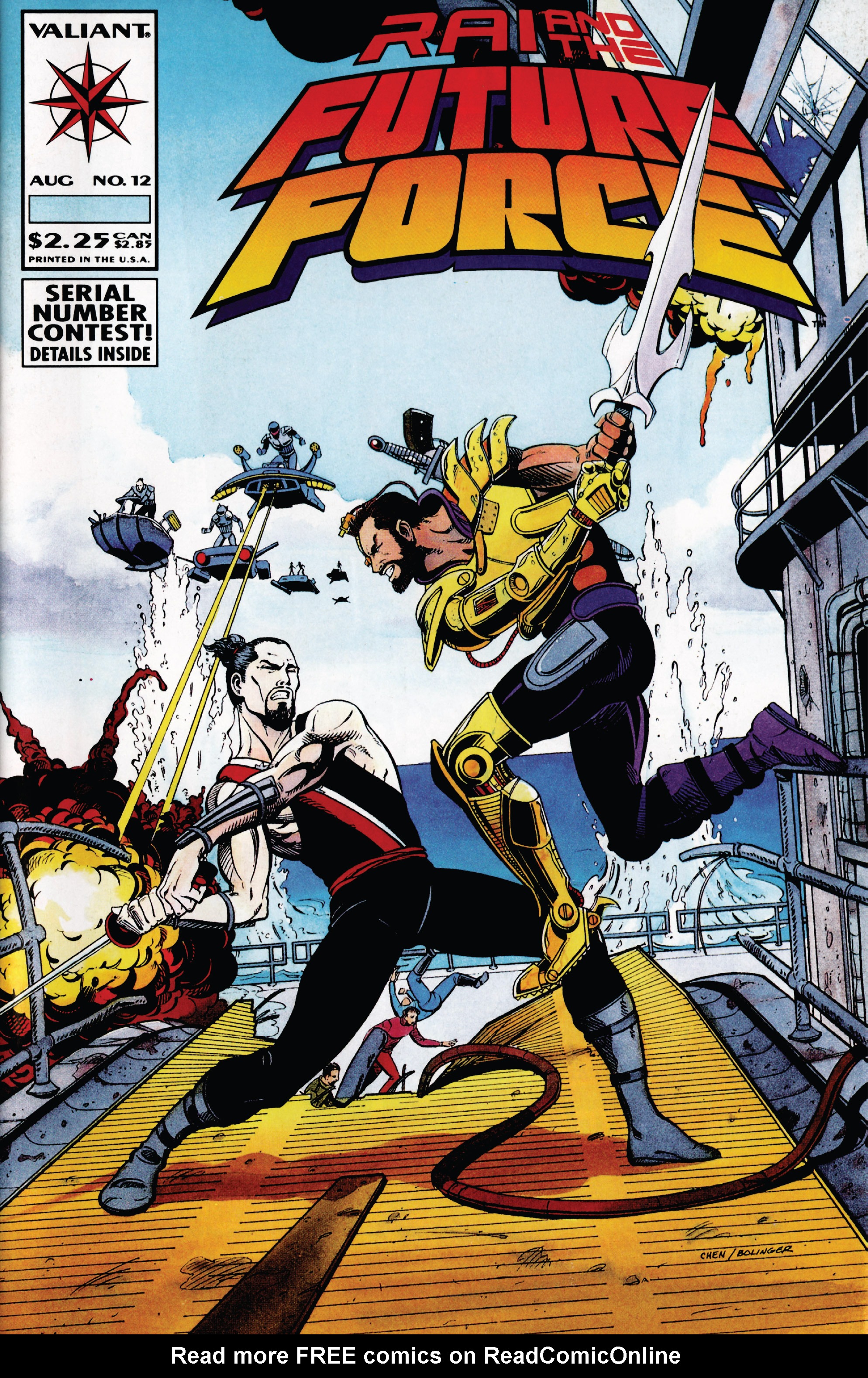 Read online Rai (1992) comic -  Issue #12 - 1