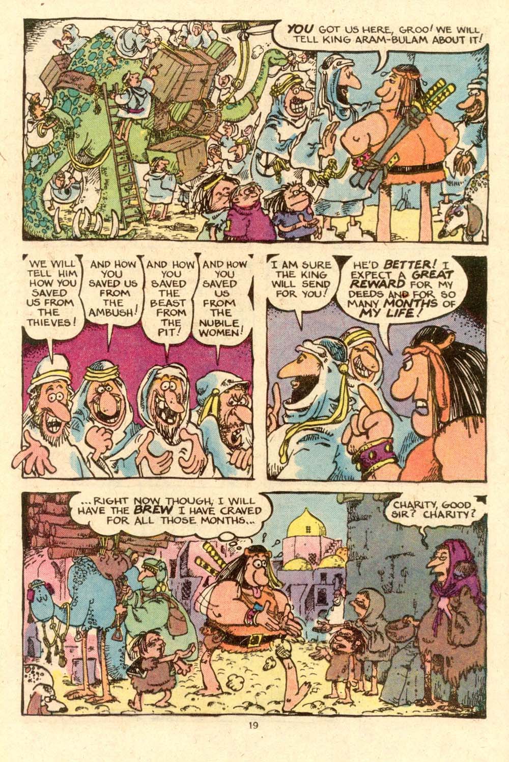 Read online Groo the Wanderer comic -  Issue #3 - 20