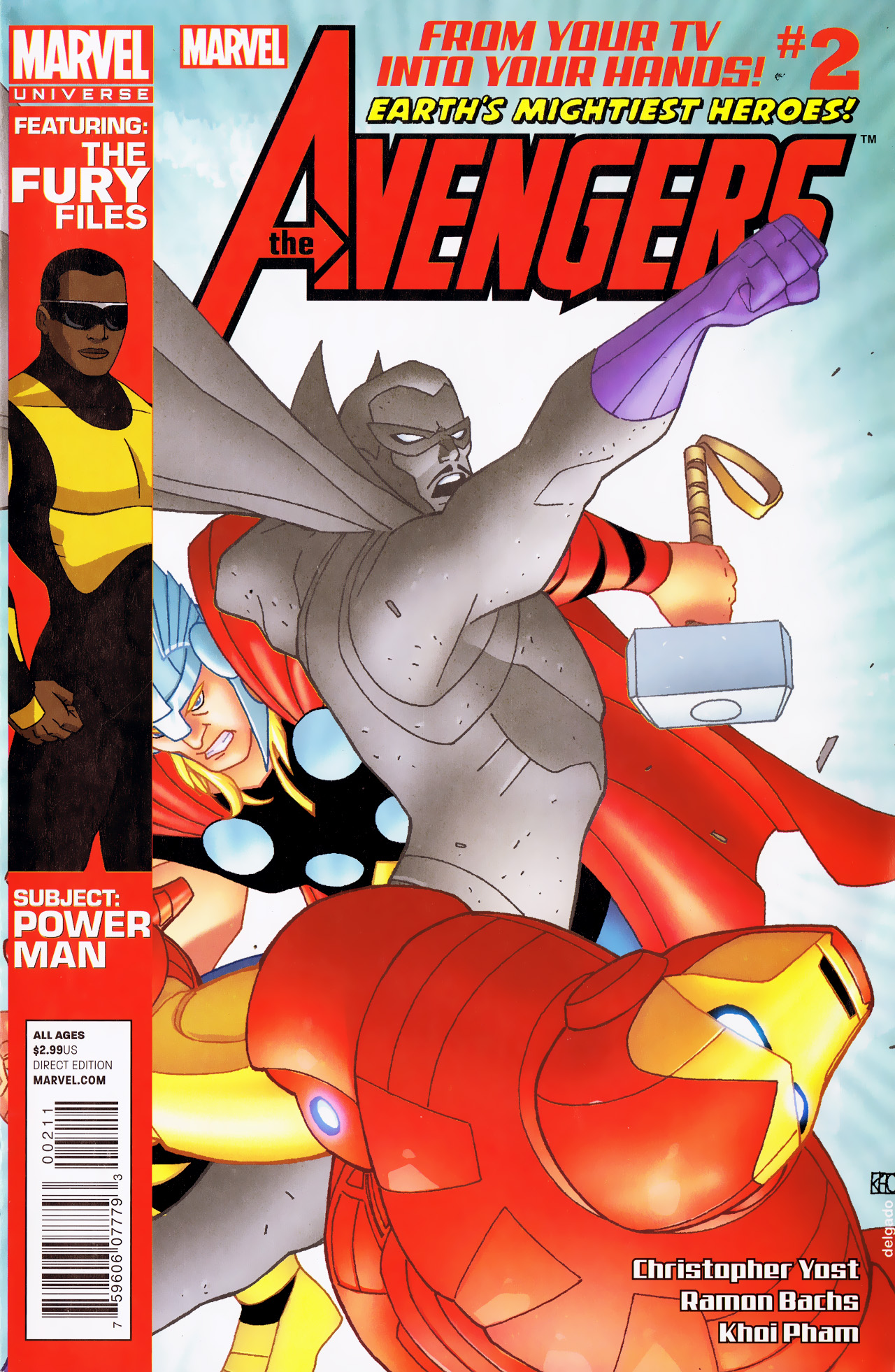 Read online Marvel Universe Avengers Earth's Mightiest Heroes comic -  Issue #2 - 1