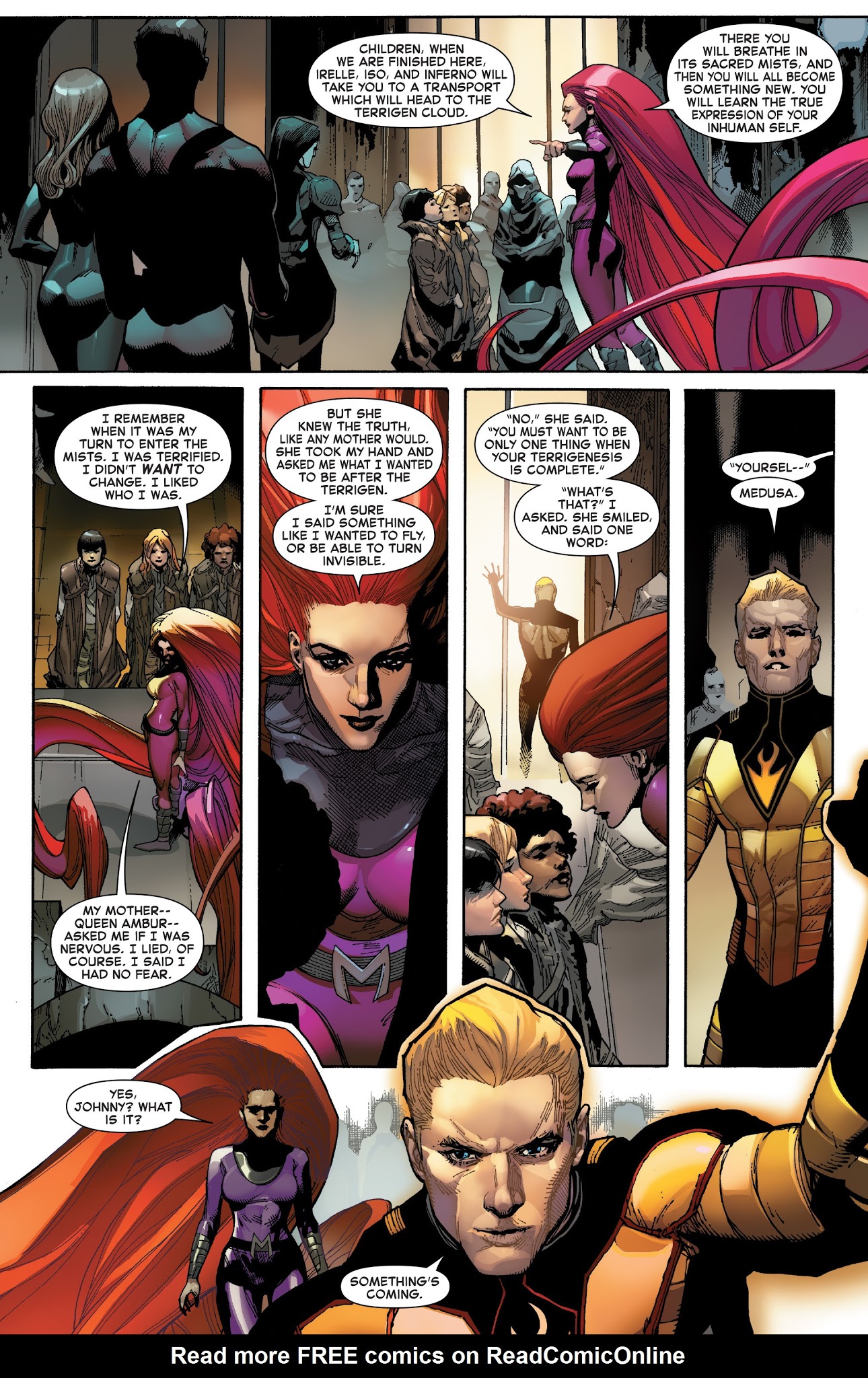 Read online Inhumans Vs. X-Men comic -  Issue # _TPB - 51