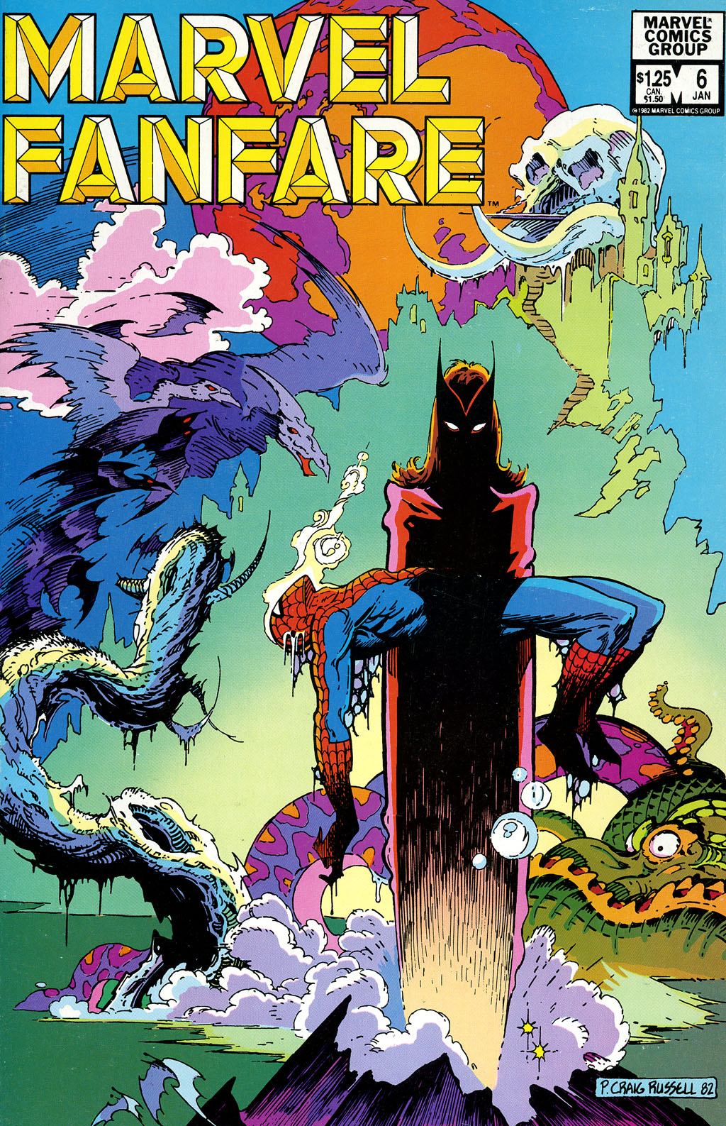Read online Marvel Fanfare (1982) comic -  Issue #6 - 1