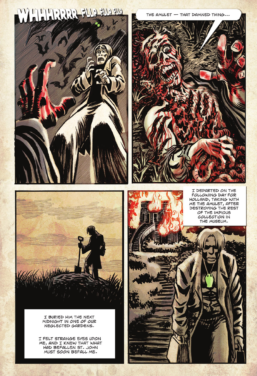 Read online The Lovecraft Anthology comic -  Issue # TPB 2 - 64