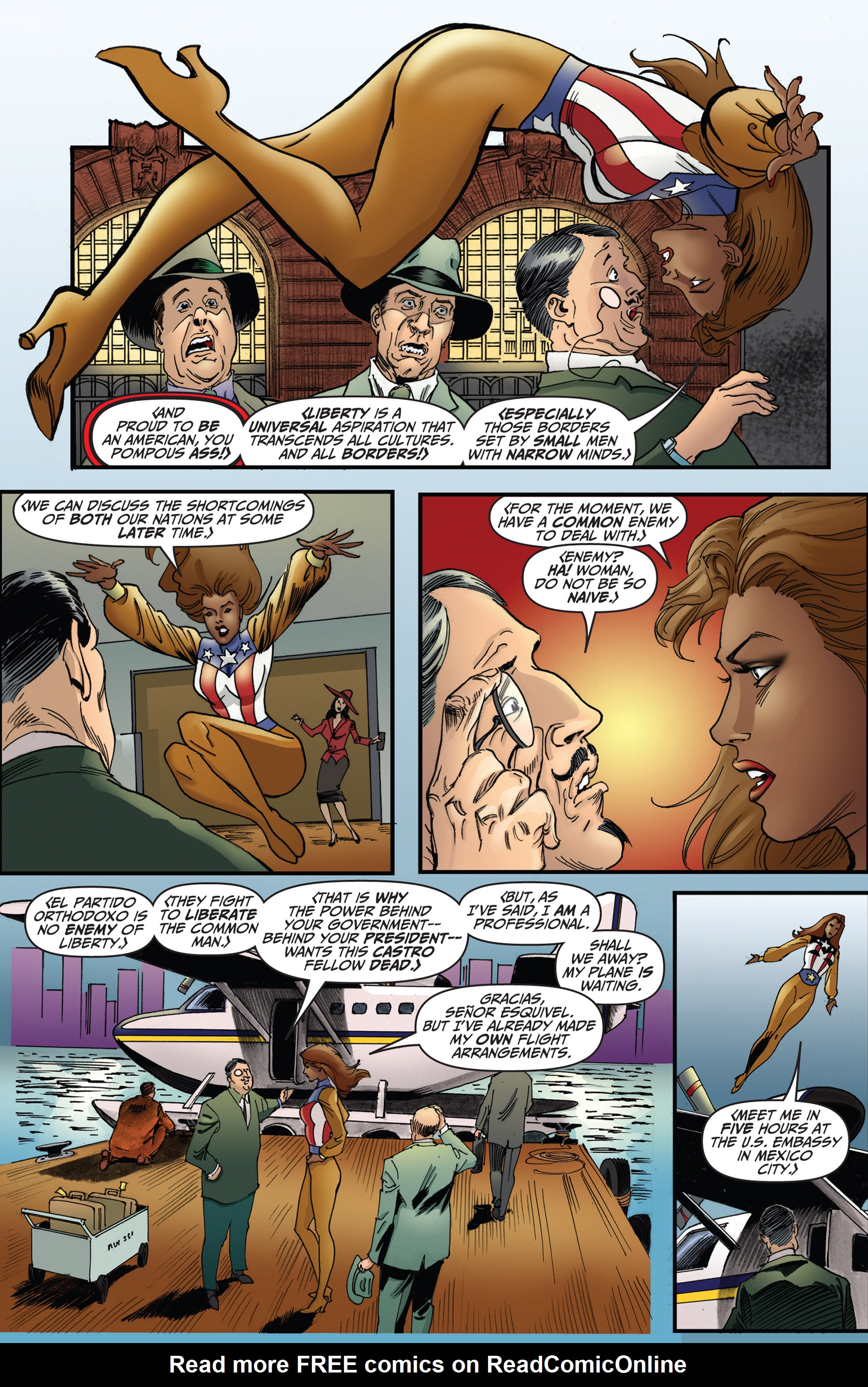 Read online Liberty Comics comic -  Issue #1 - 8