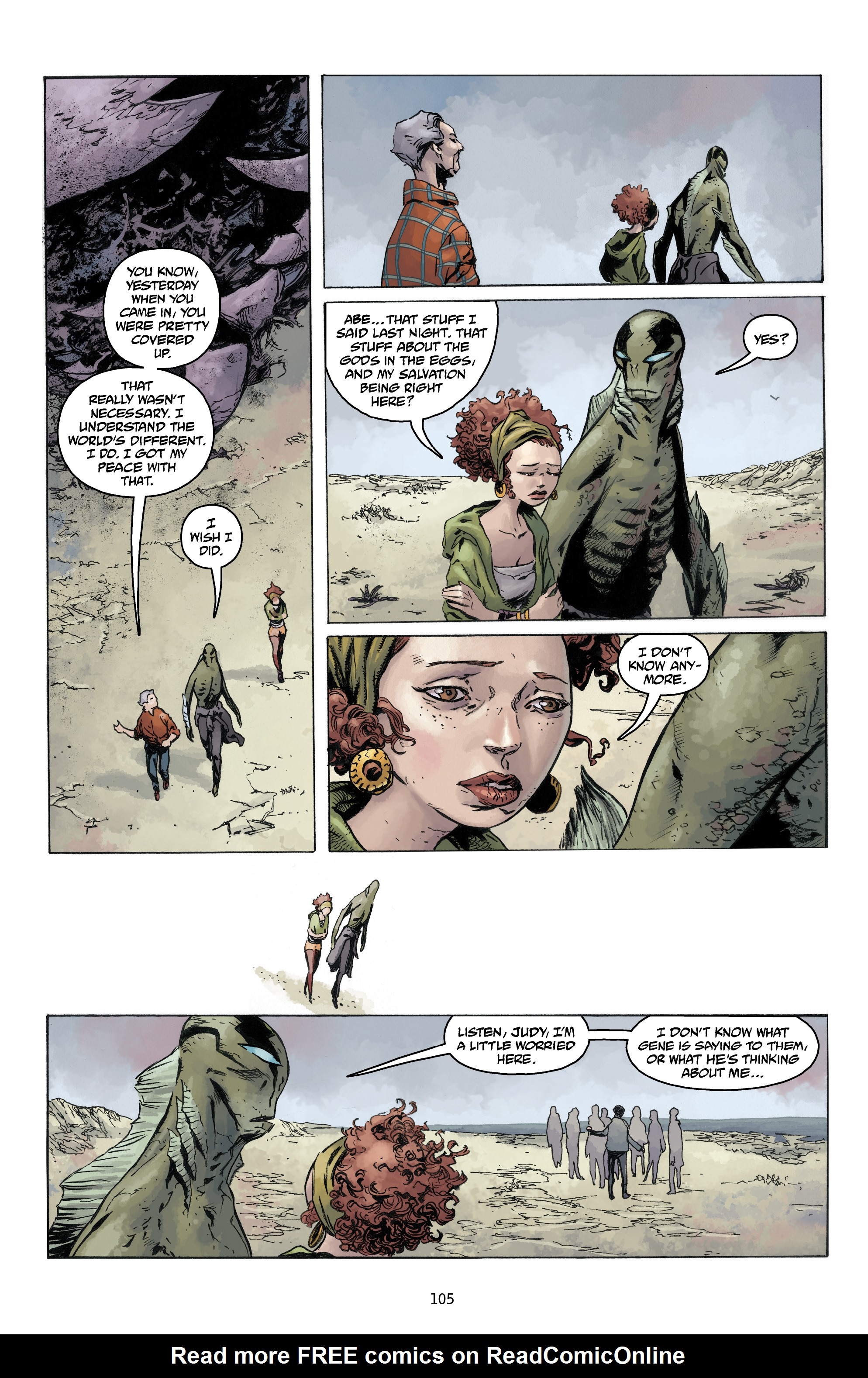 Read online Abe Sapien comic -  Issue # _TPB Dark and Terrible 1 (Part 2) - 6