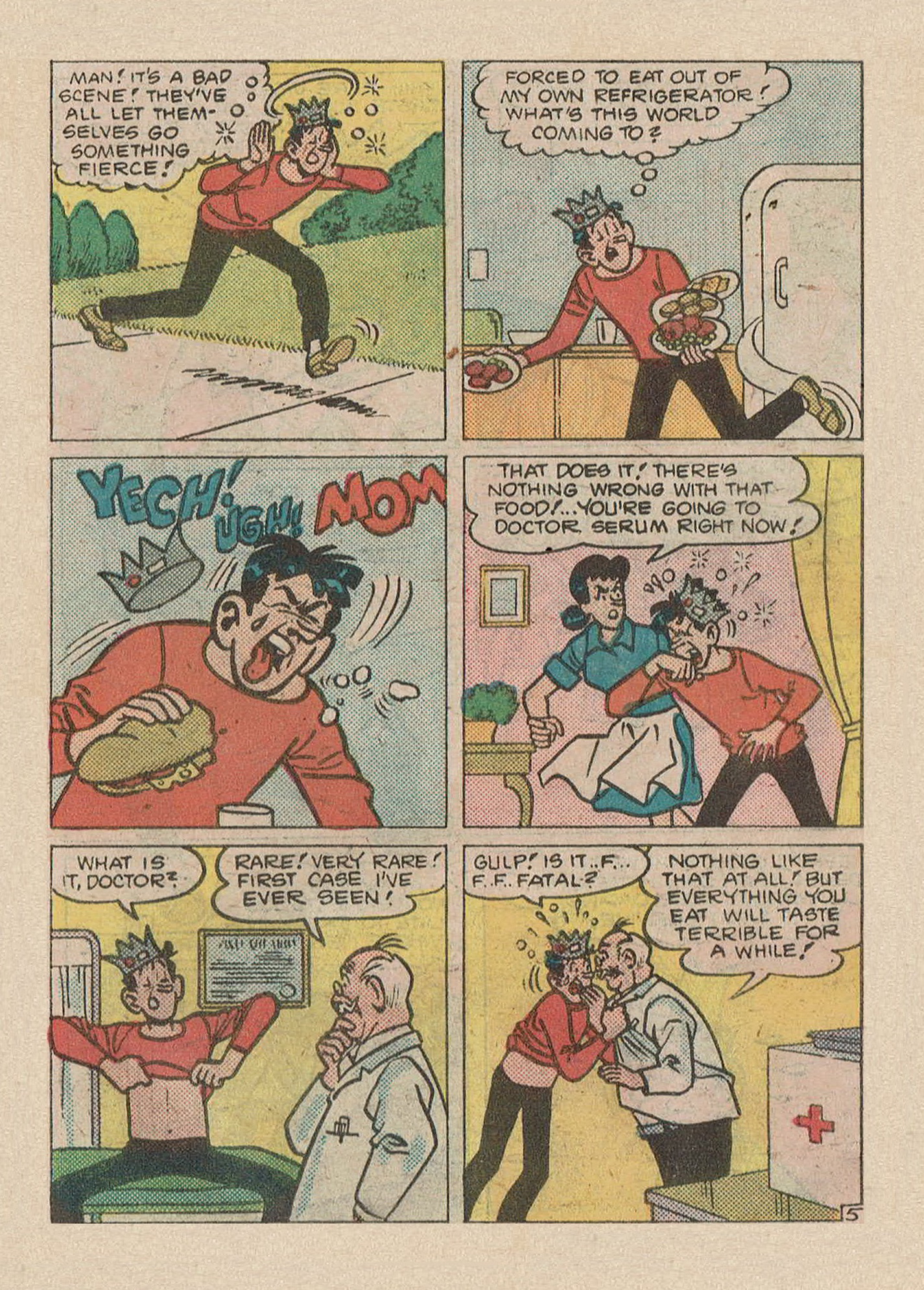 Read online Archie's Double Digest Magazine comic -  Issue #29 - 135