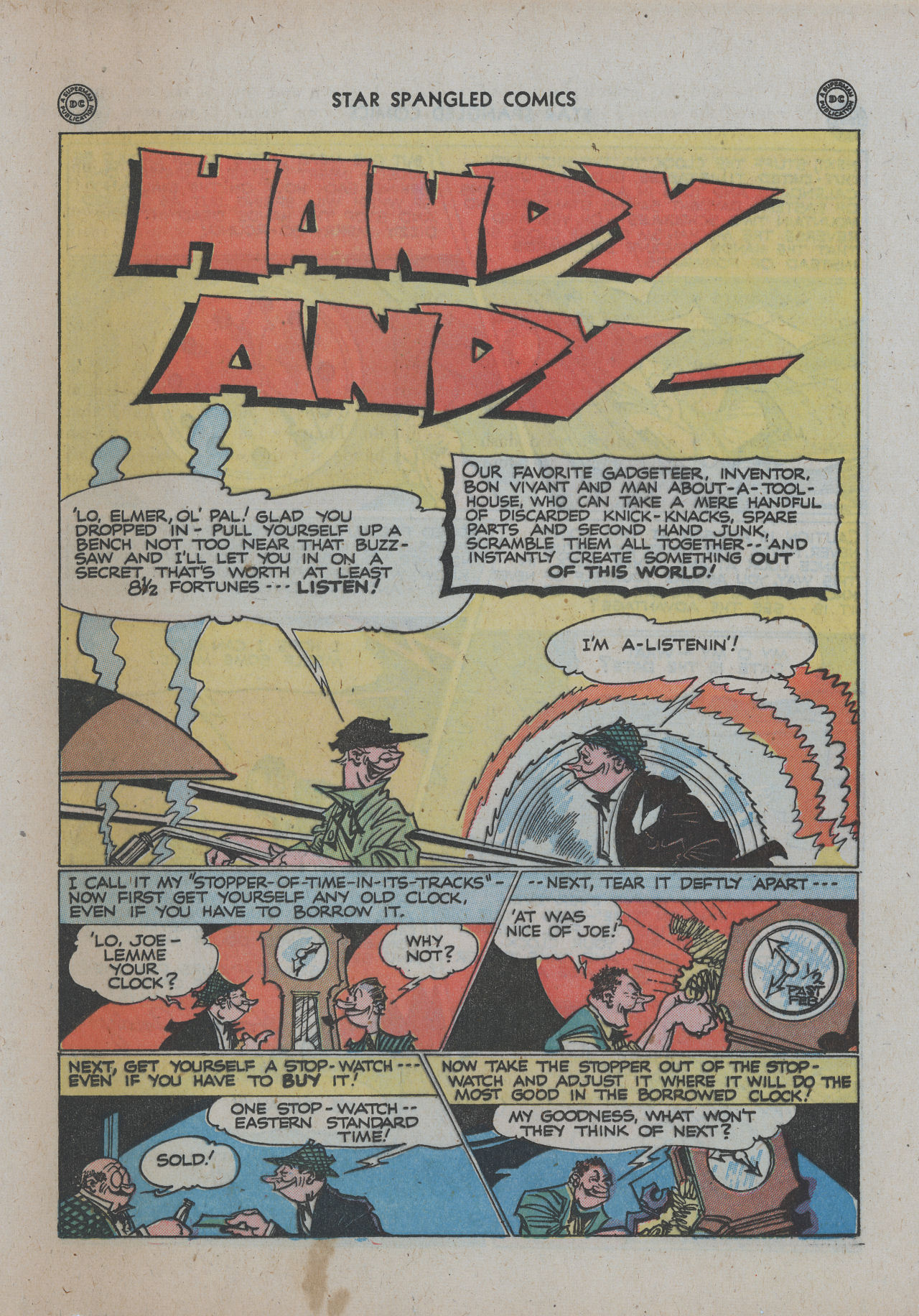 Read online Star Spangled Comics comic -  Issue #73 - 37