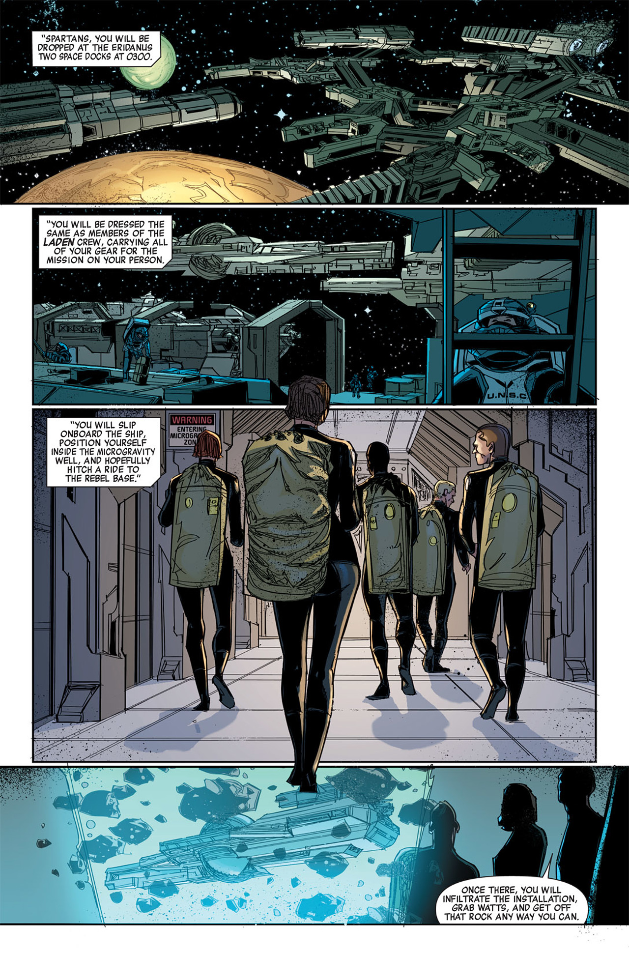 Read online Halo: Fall Of Reach - Boot Camp comic -  Issue # Full - 70