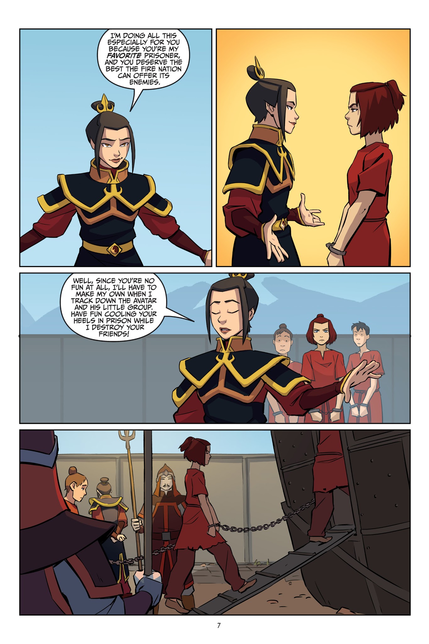 Read online Avatar: The Last Airbender – Suki, Alone comic -  Issue # TPB - 8