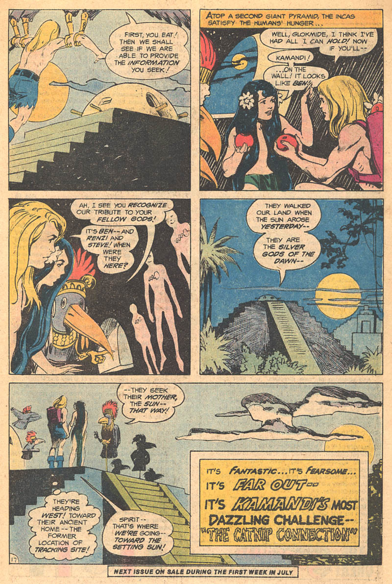 Read online Kamandi, The Last Boy On Earth comic -  Issue #52 - 19