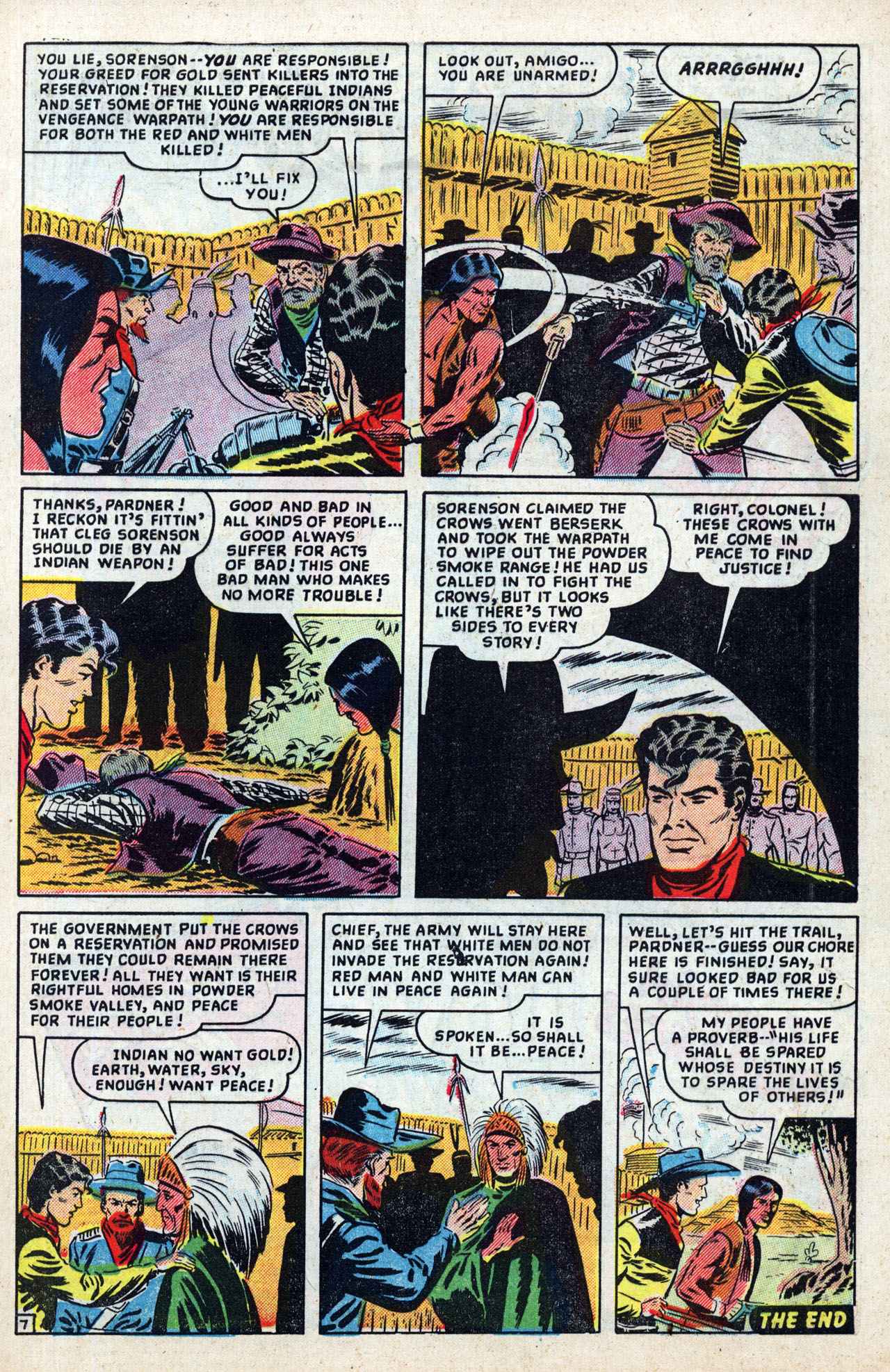 Read online Tex Morgan comic -  Issue #9 - 9